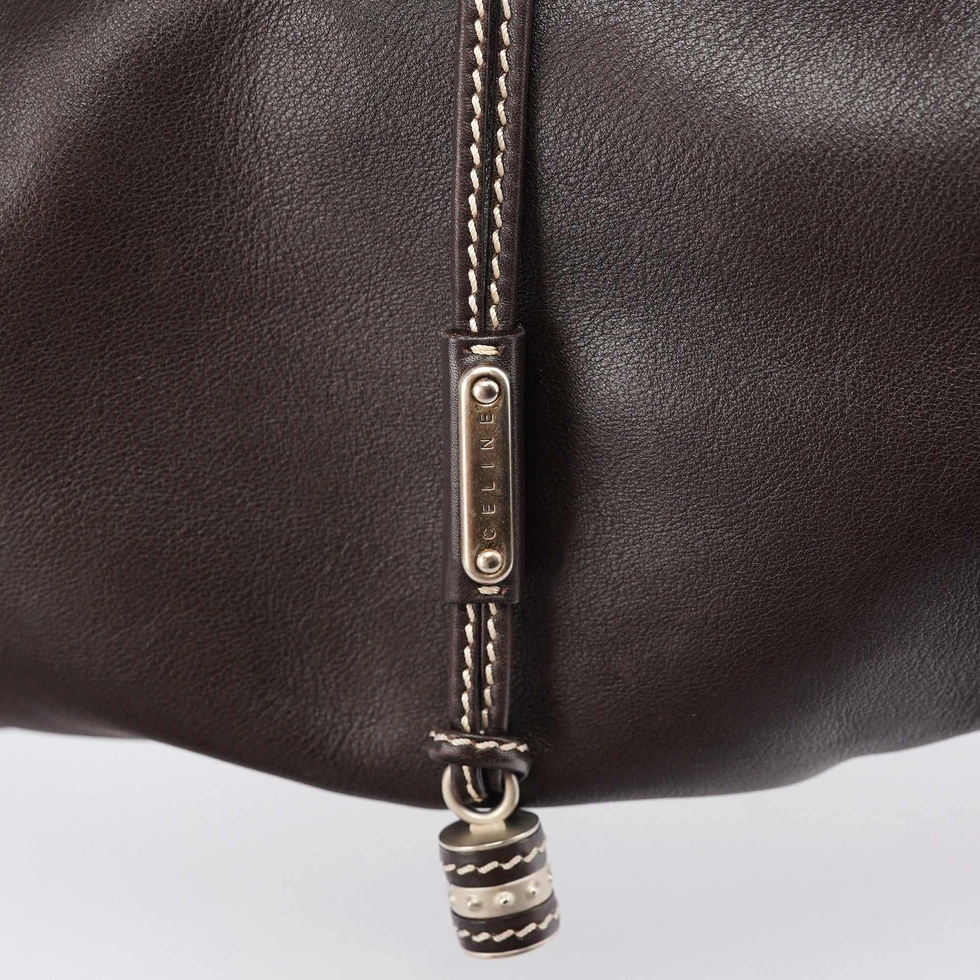 Brown Leather Bittersweet Shoulder Bag