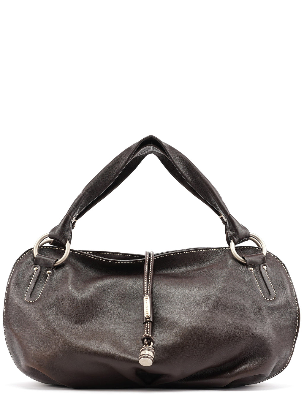 Brown Leather Bittersweet Shoulder Bag