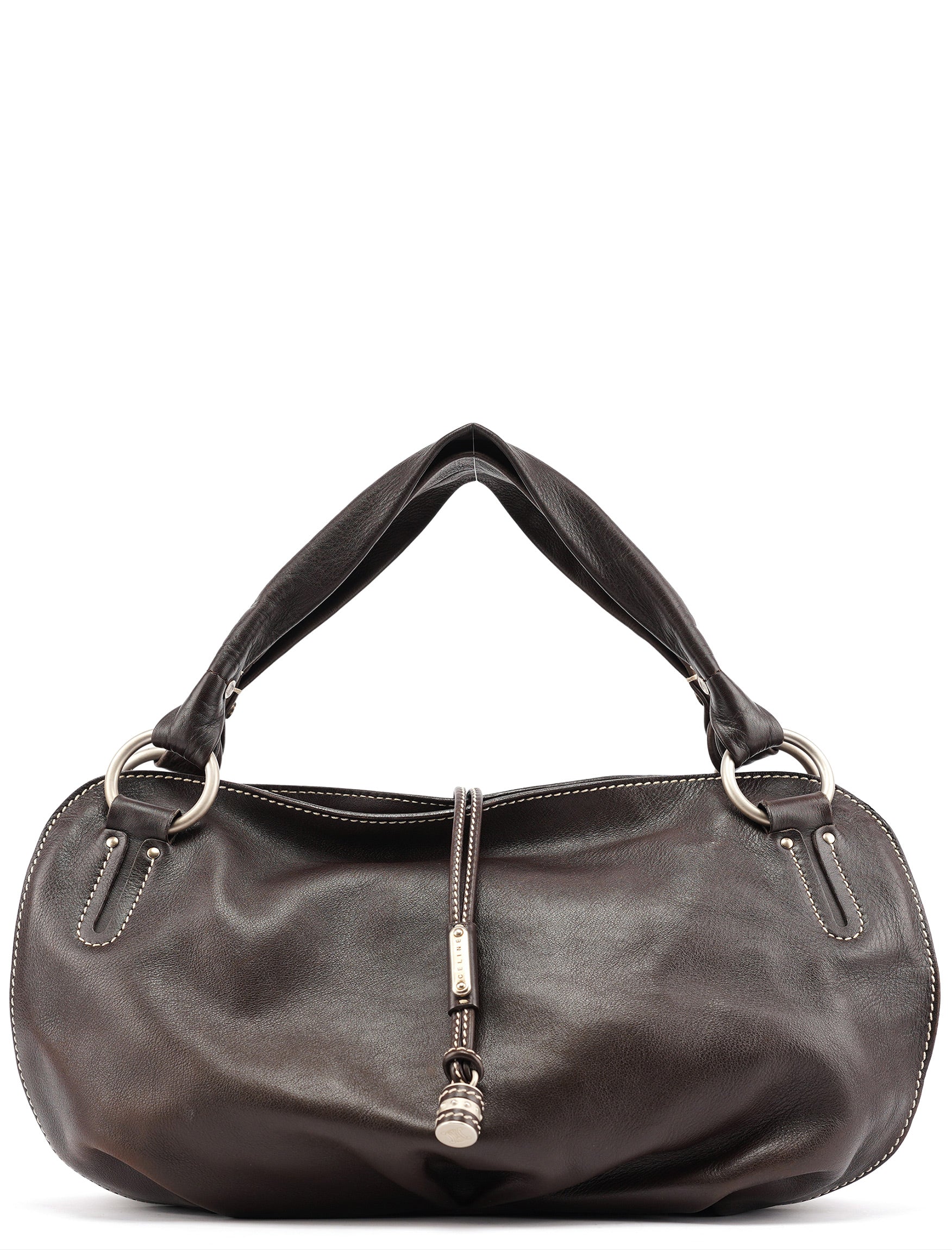 Brown Leather Bittersweet Shoulder Bag