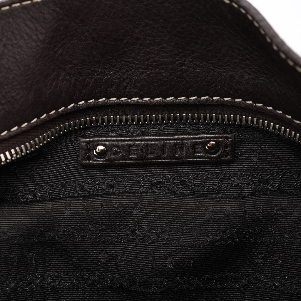 Brown Leather Bittersweet Shoulder Bag
