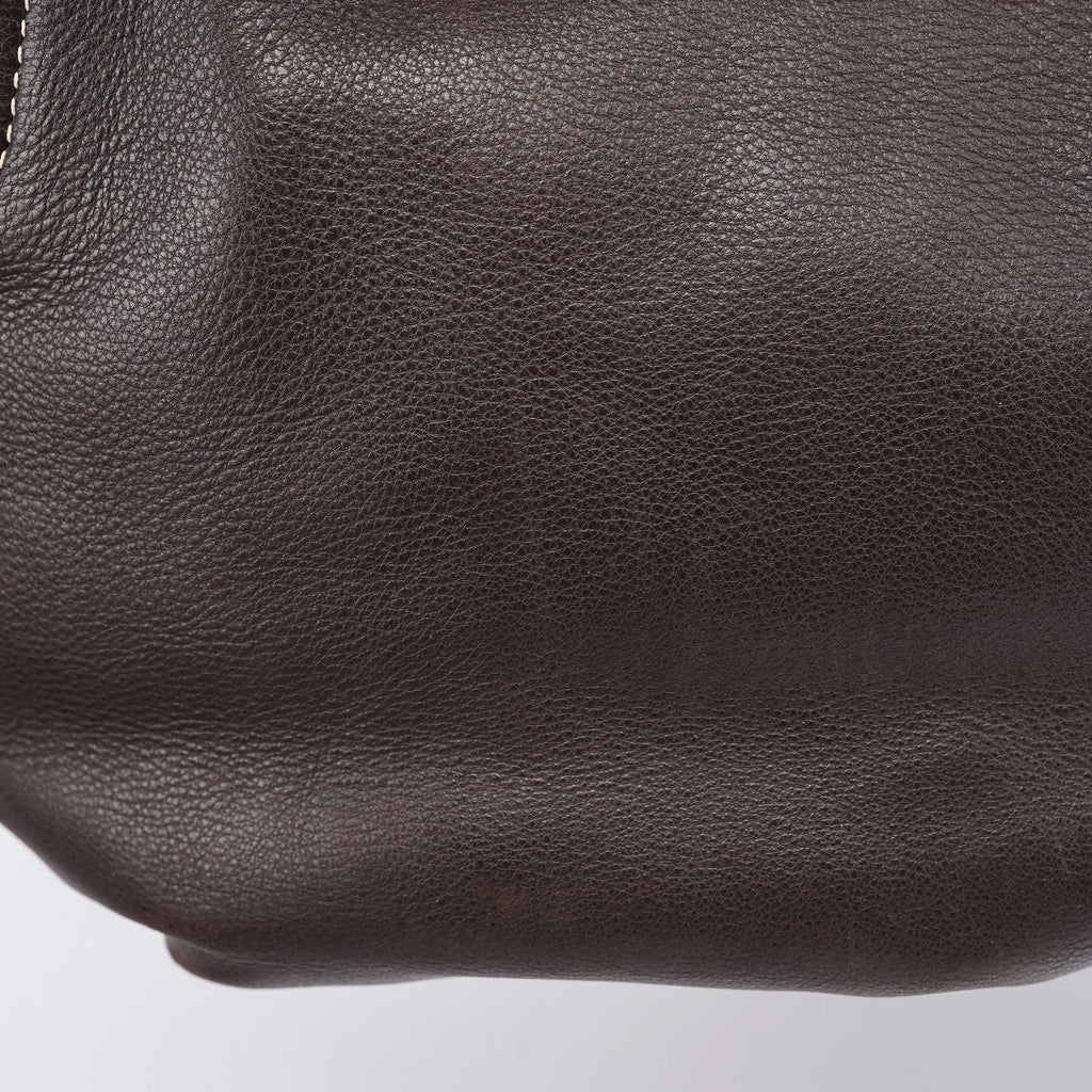 Brown Leather Bittersweet Shoulder Bag