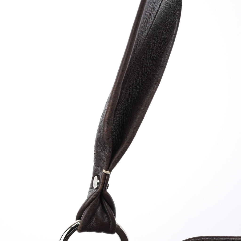Brown Leather Bittersweet Shoulder Bag