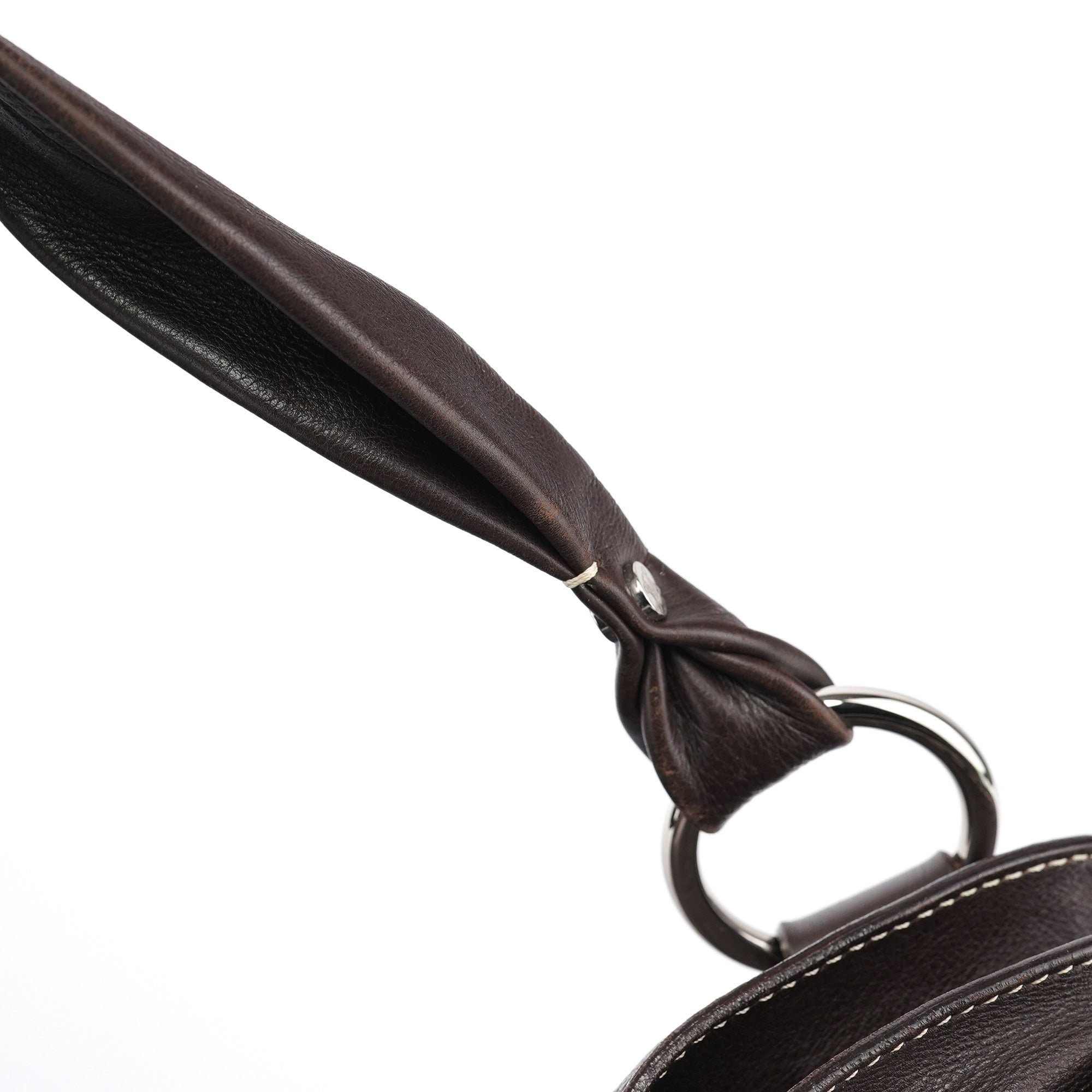 Brown Leather Bittersweet Shoulder Bag