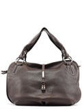 Brown Leather Bittersweet Shoulder Bag