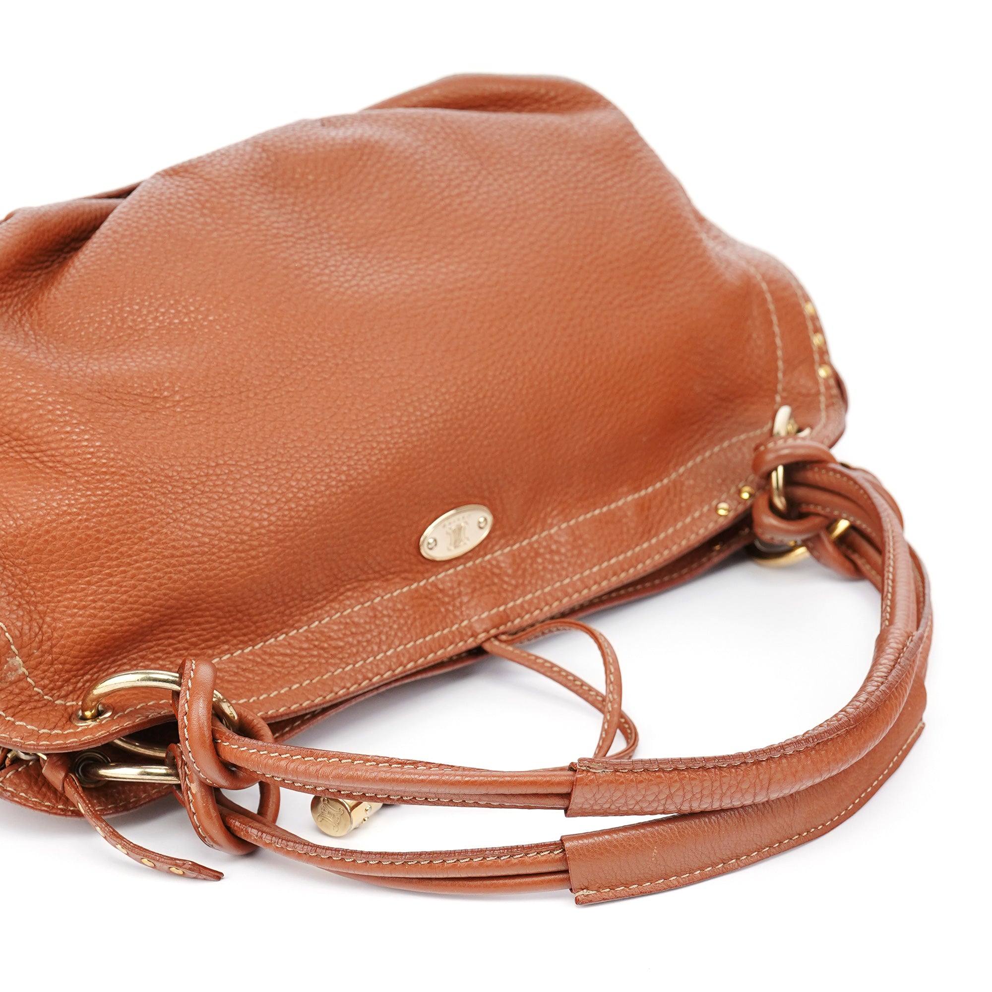 Brown Leather Bittersweet Shoulder Bag