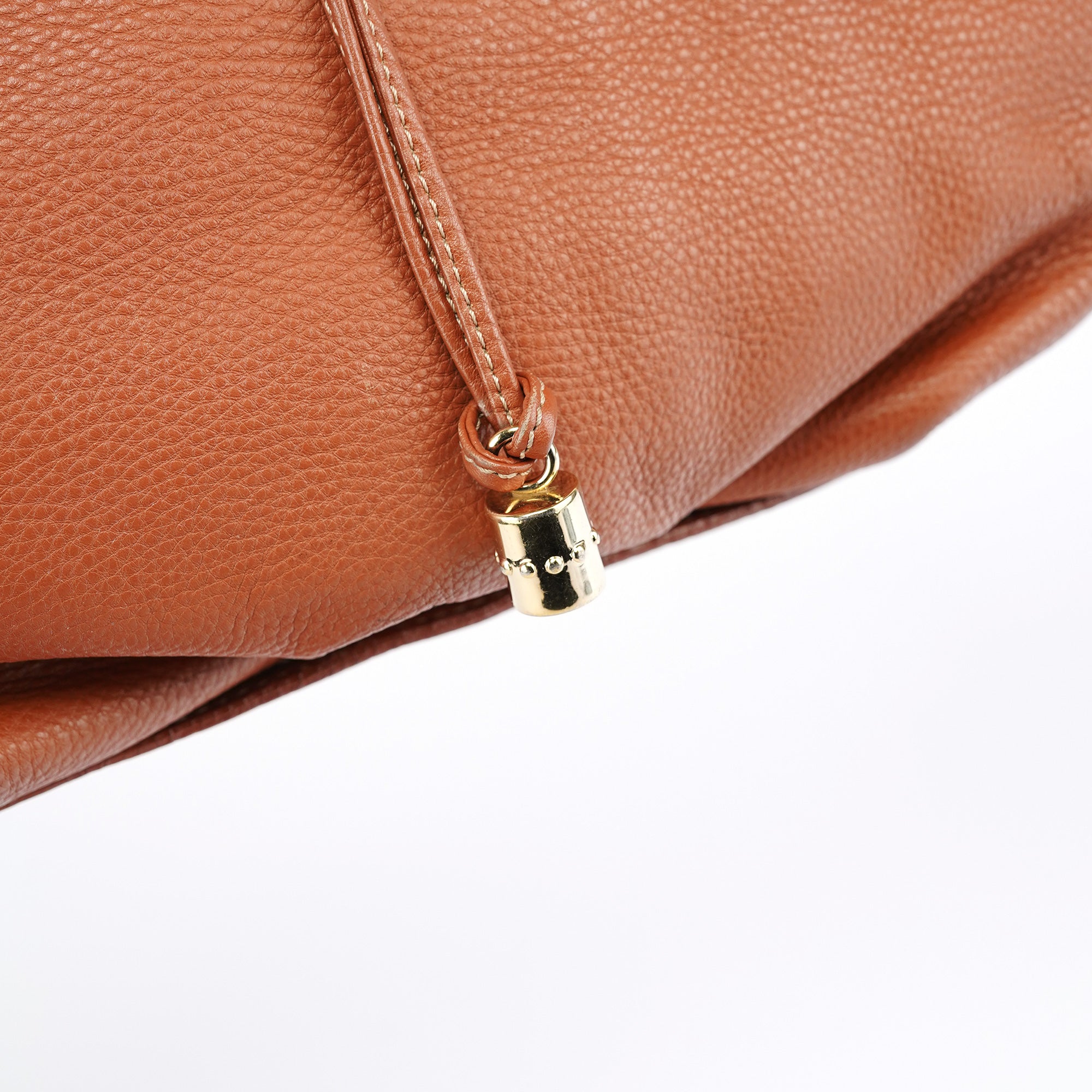 Brown Leather Bittersweet Shoulder Bag