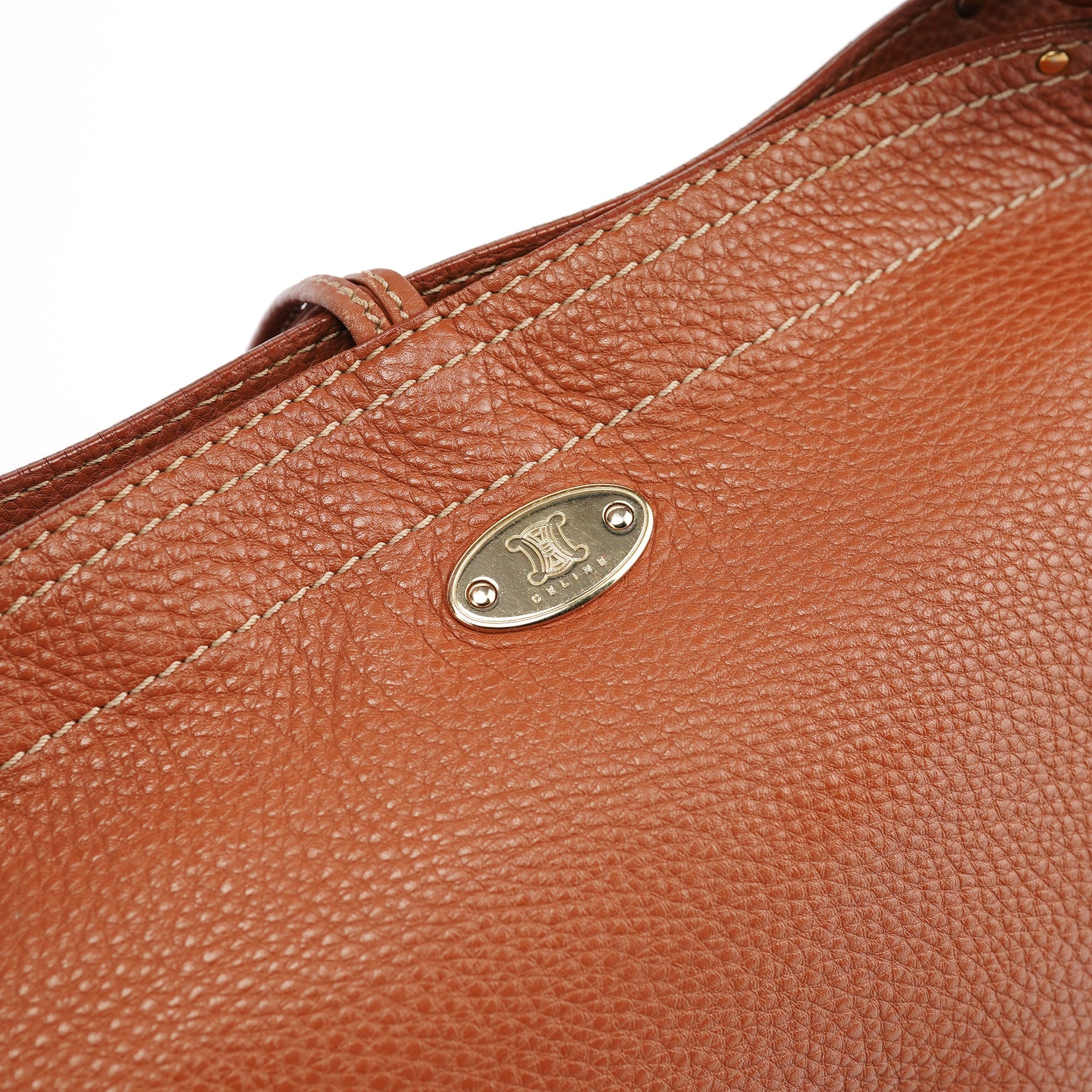 Brown Leather Bittersweet Shoulder Bag