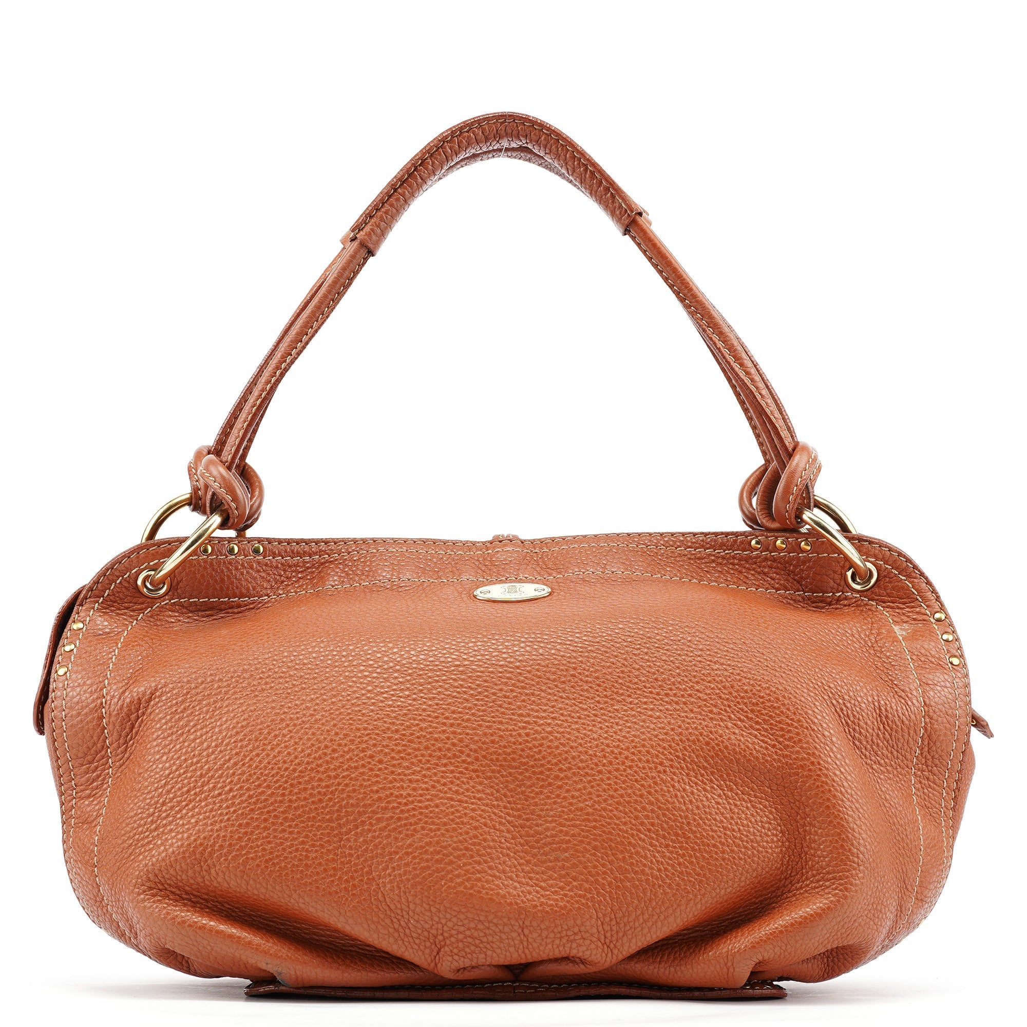 Brown Leather Bittersweet Shoulder Bag