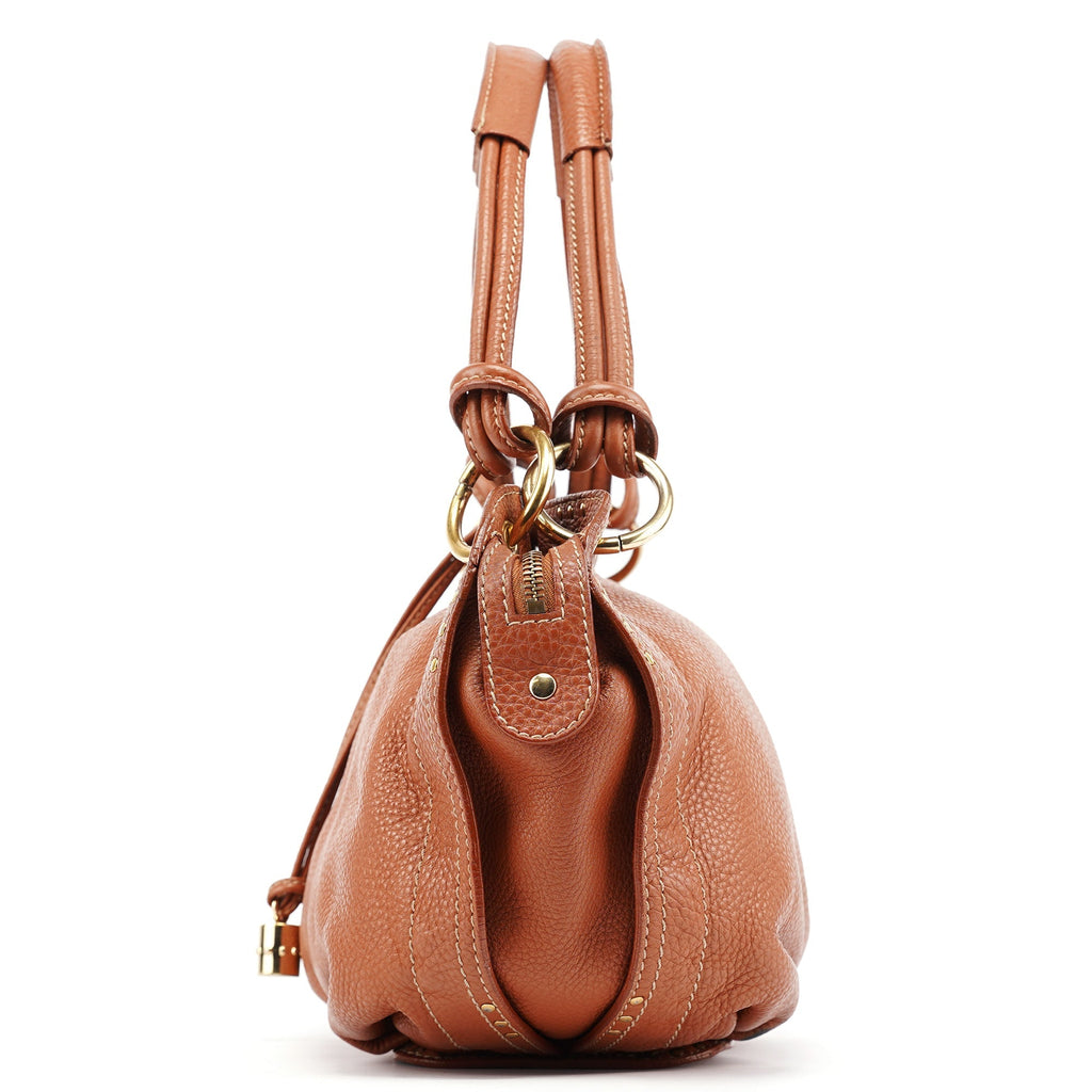 Brown Leather Bittersweet Shoulder Bag