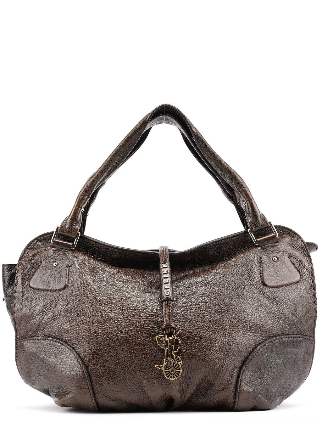 Brown Leather Bittersweet Shoulder Bag