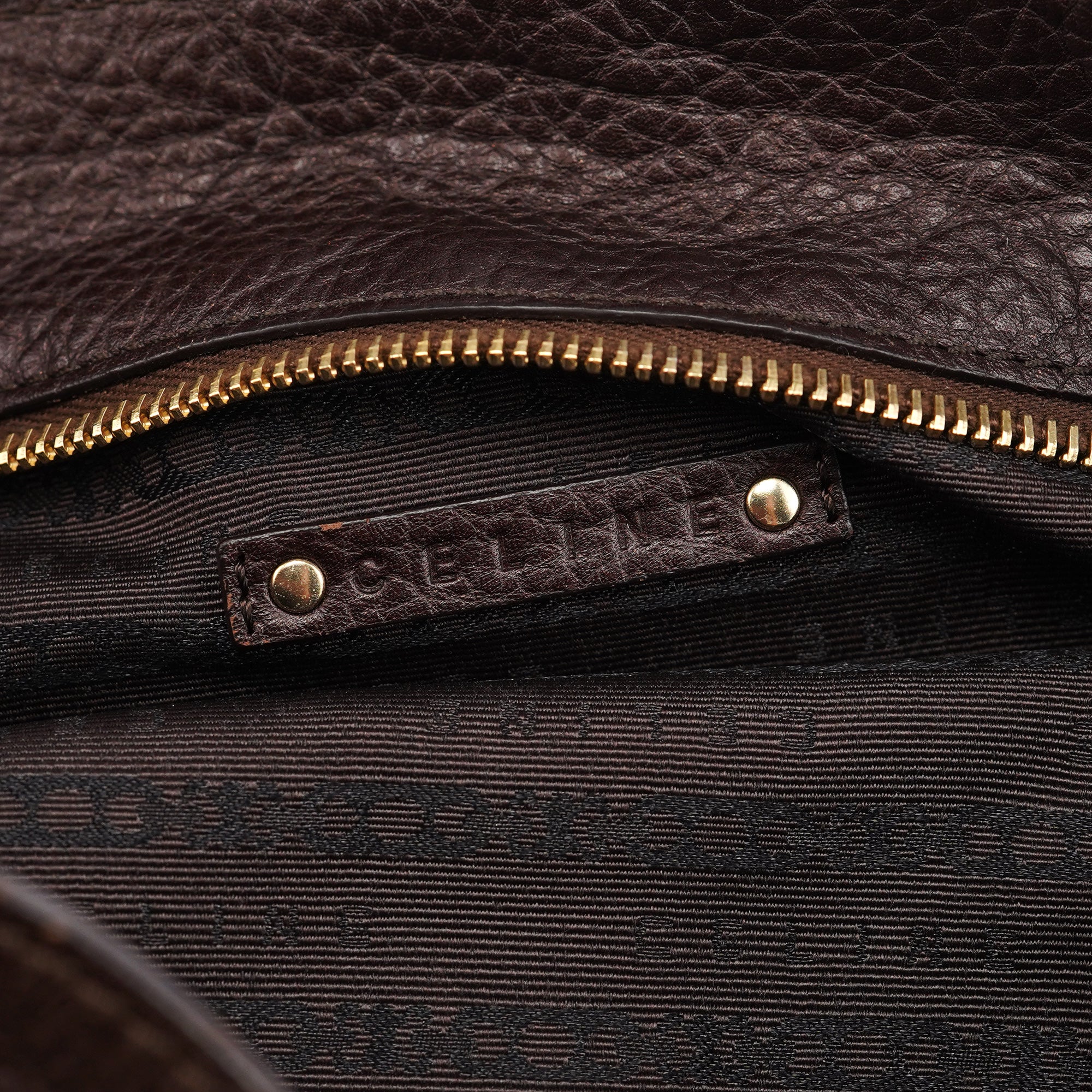 Brown Leather Bittersweet Shoulder Bag