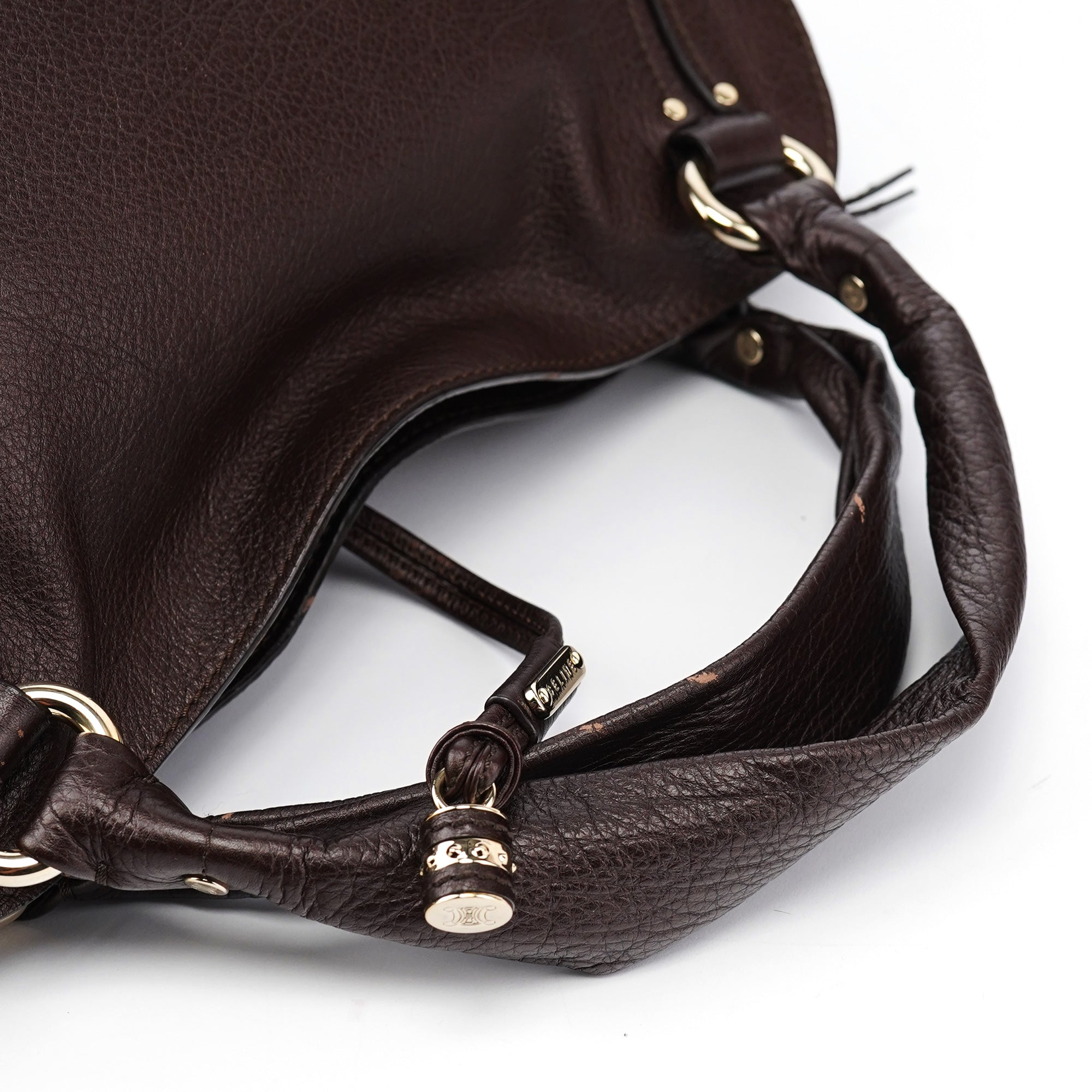 Brown Leather Bittersweet Shoulder Bag