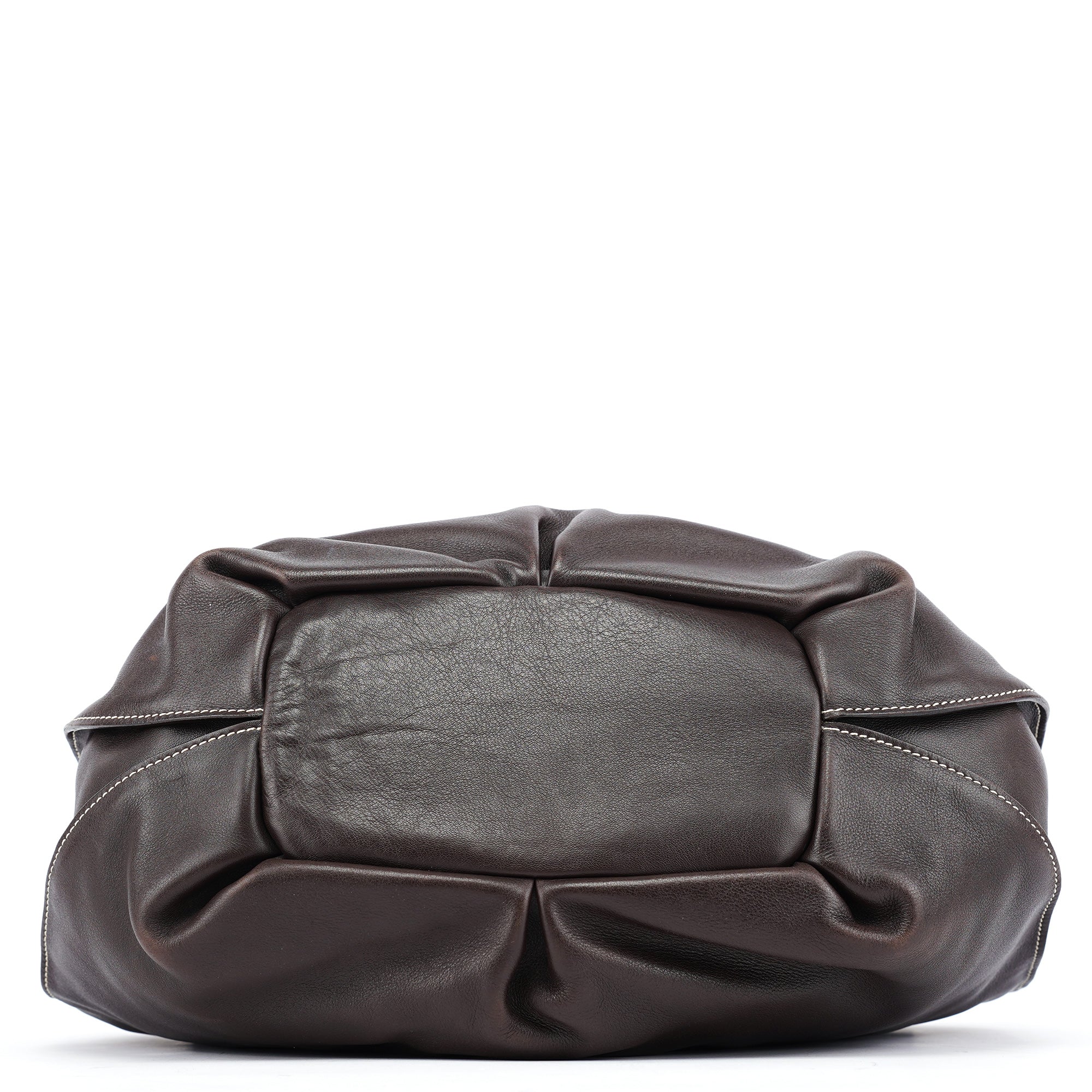 Brown Leather Bittersweet Shoulder Bag