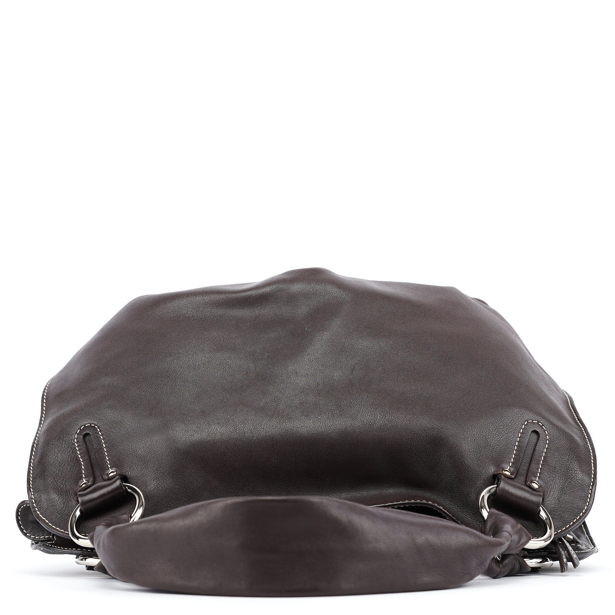 Brown Leather Bittersweet Shoulder Bag