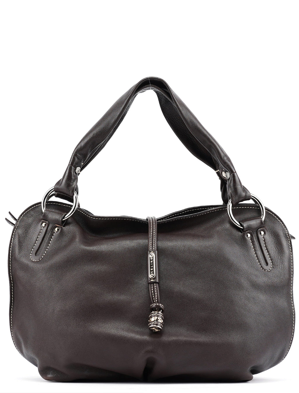 Brown Leather Bittersweet Shoulder Bag