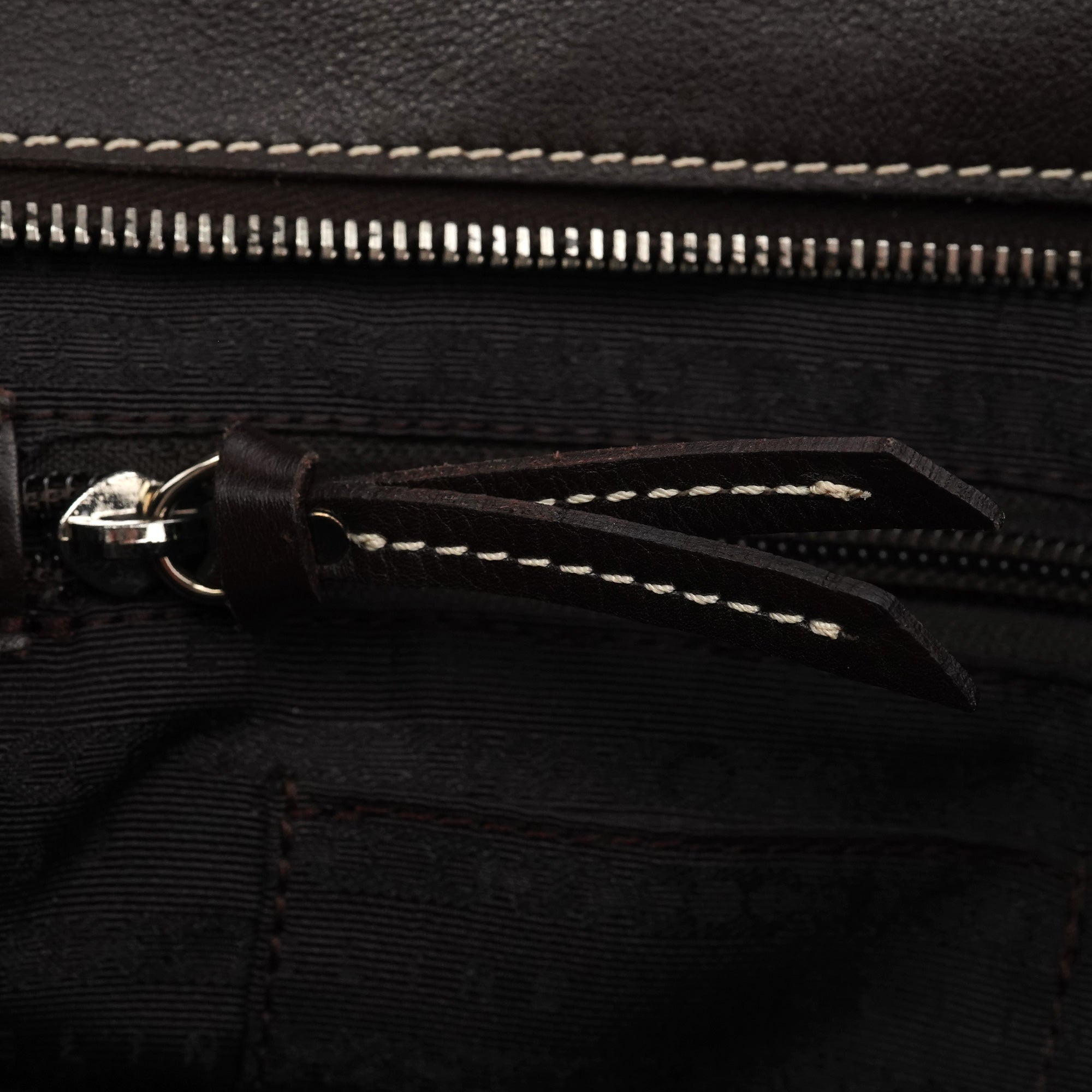 Brown Leather Bittersweet Shoulder Bag