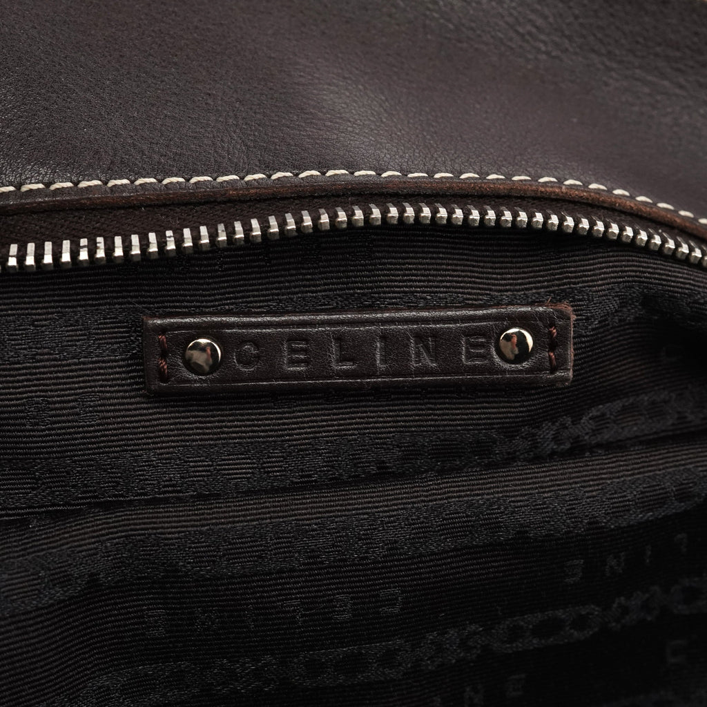 Brown Leather Bittersweet Shoulder Bag
