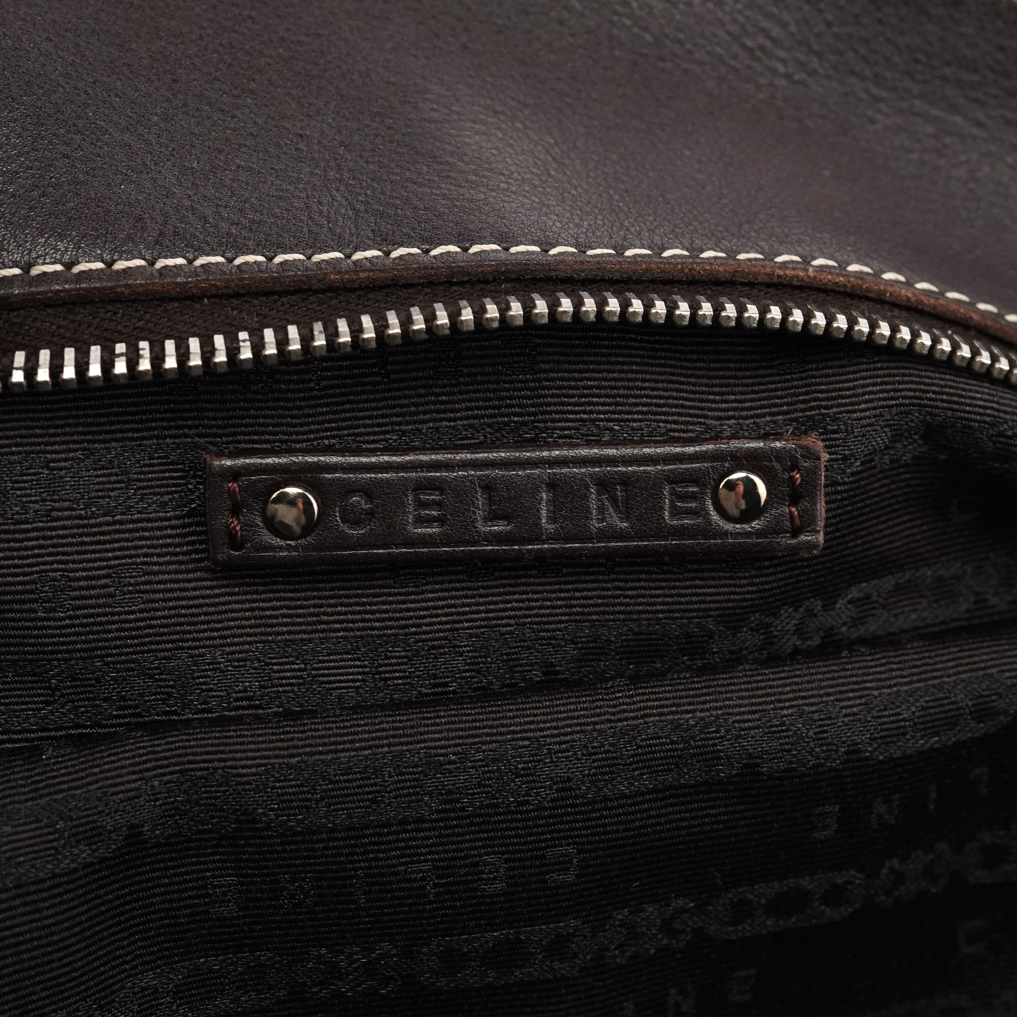 Brown Leather Bittersweet Shoulder Bag