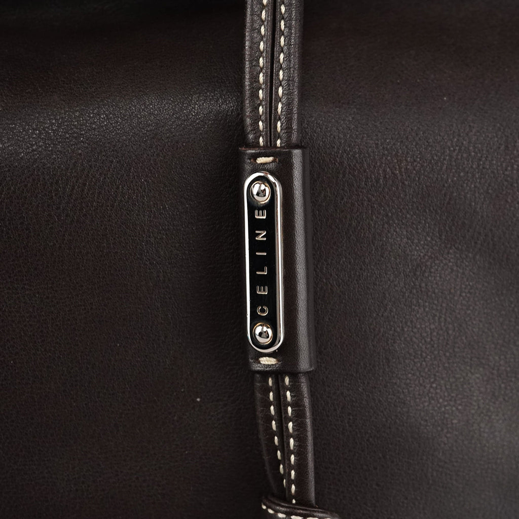 Brown Leather Bittersweet Shoulder Bag