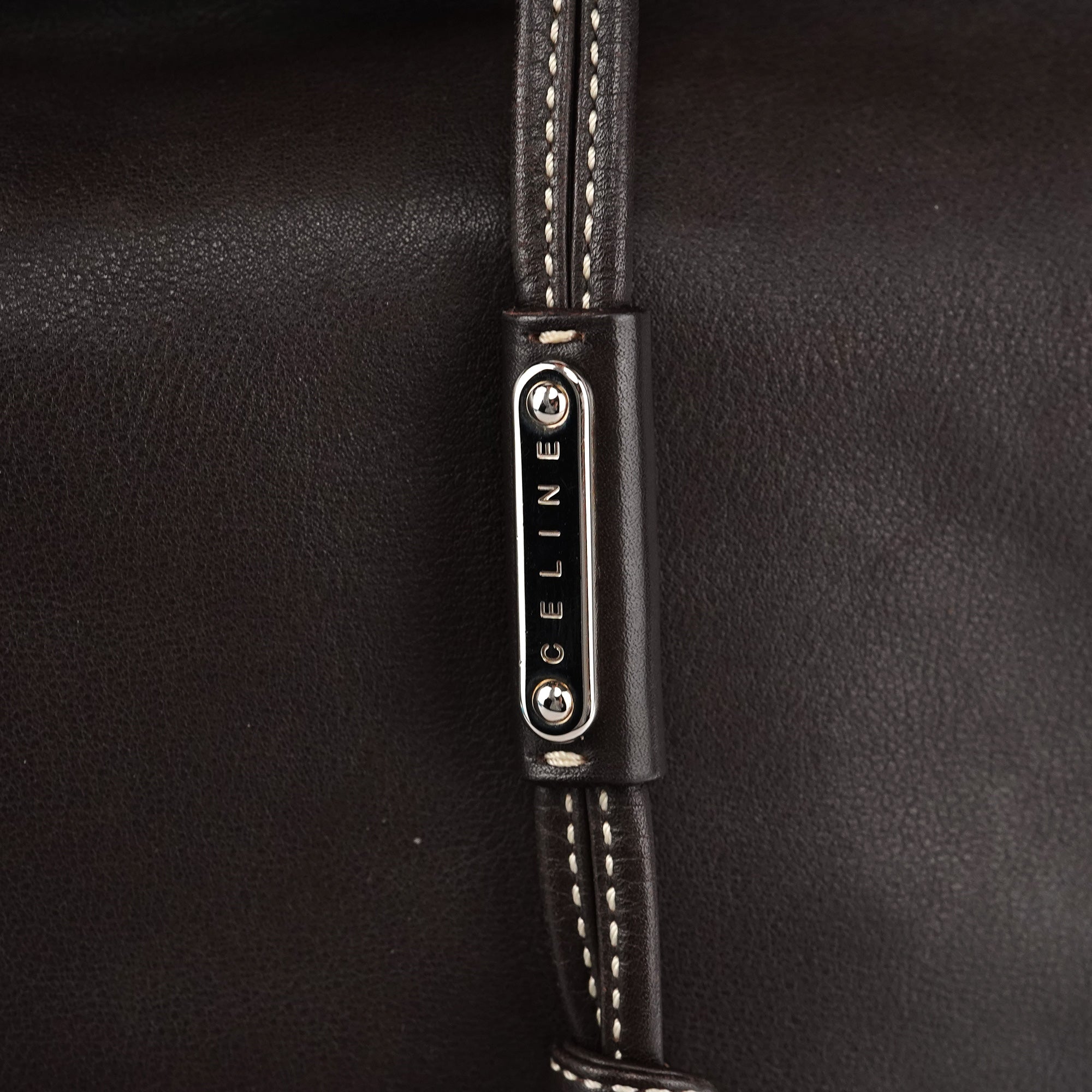 Brown Leather Bittersweet Shoulder Bag