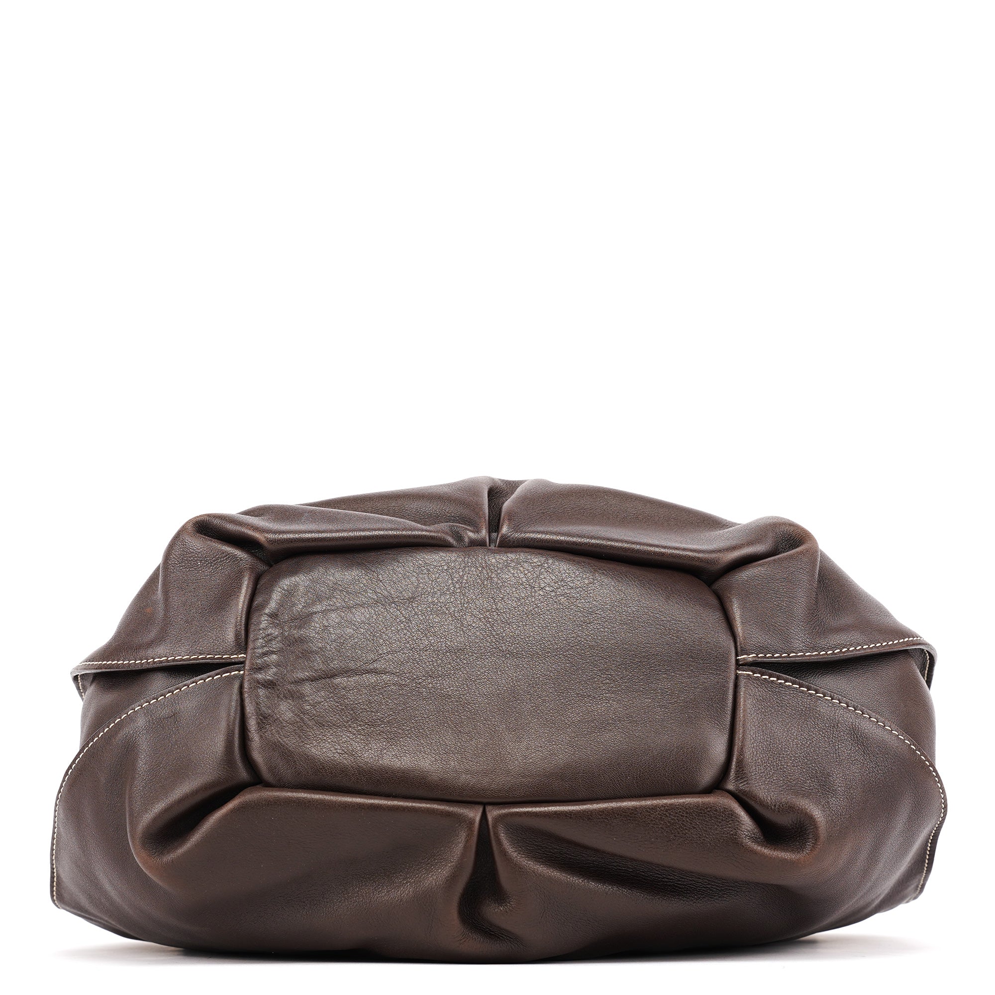 Brown Leather Bittersweet Shoulder Bag