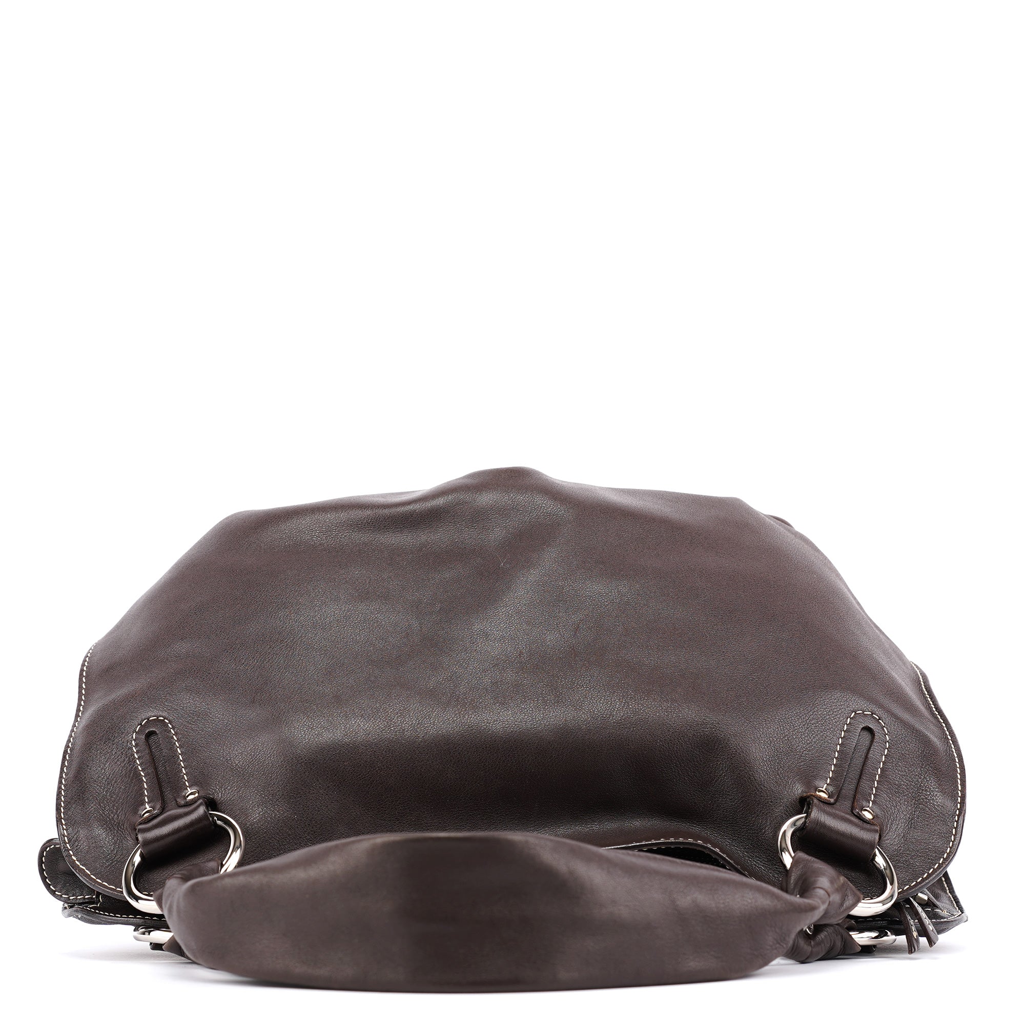 Brown Leather Bittersweet Shoulder Bag