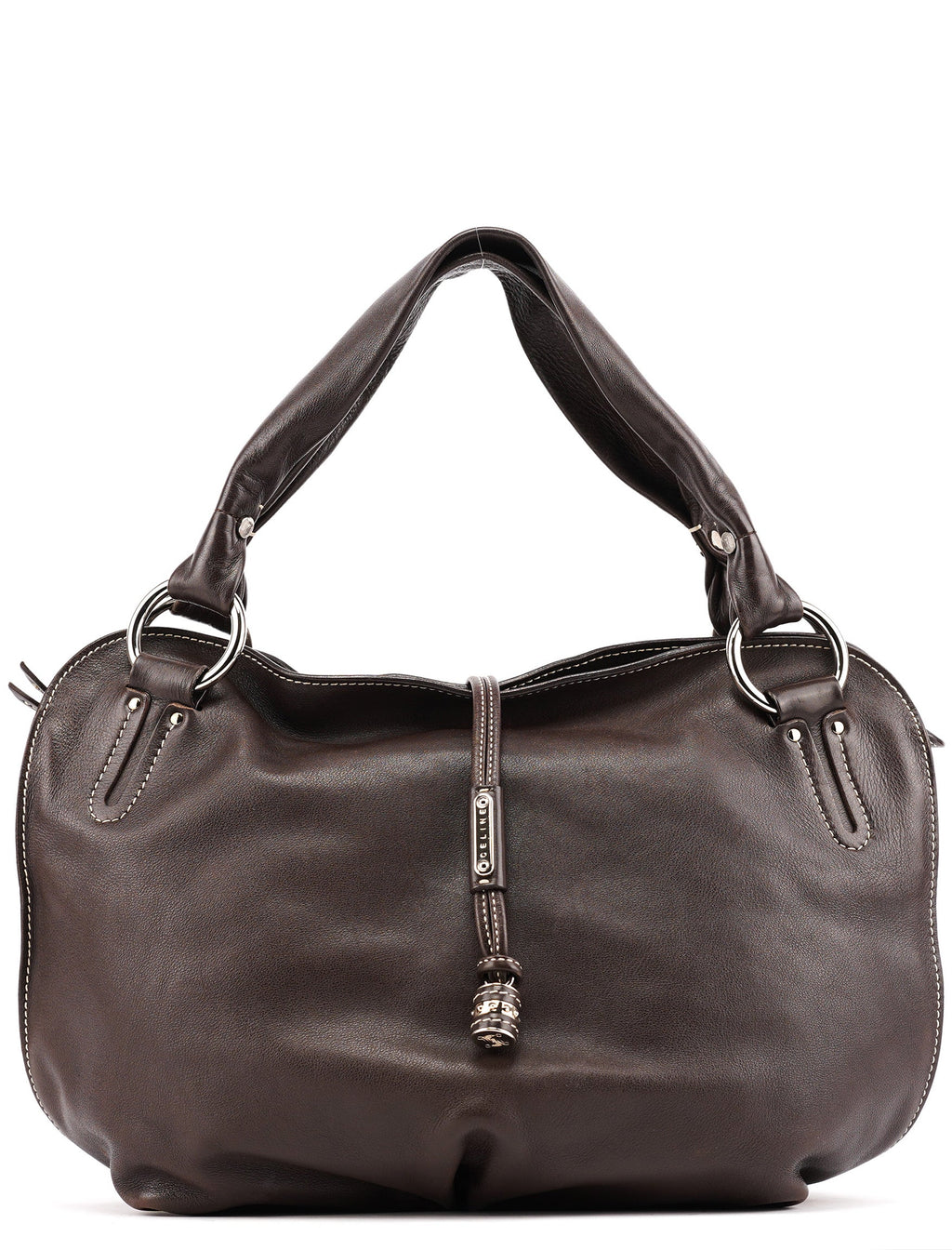 Brown Leather Bittersweet Shoulder Bag