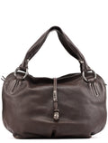 Brown Leather Bittersweet Shoulder Bag
