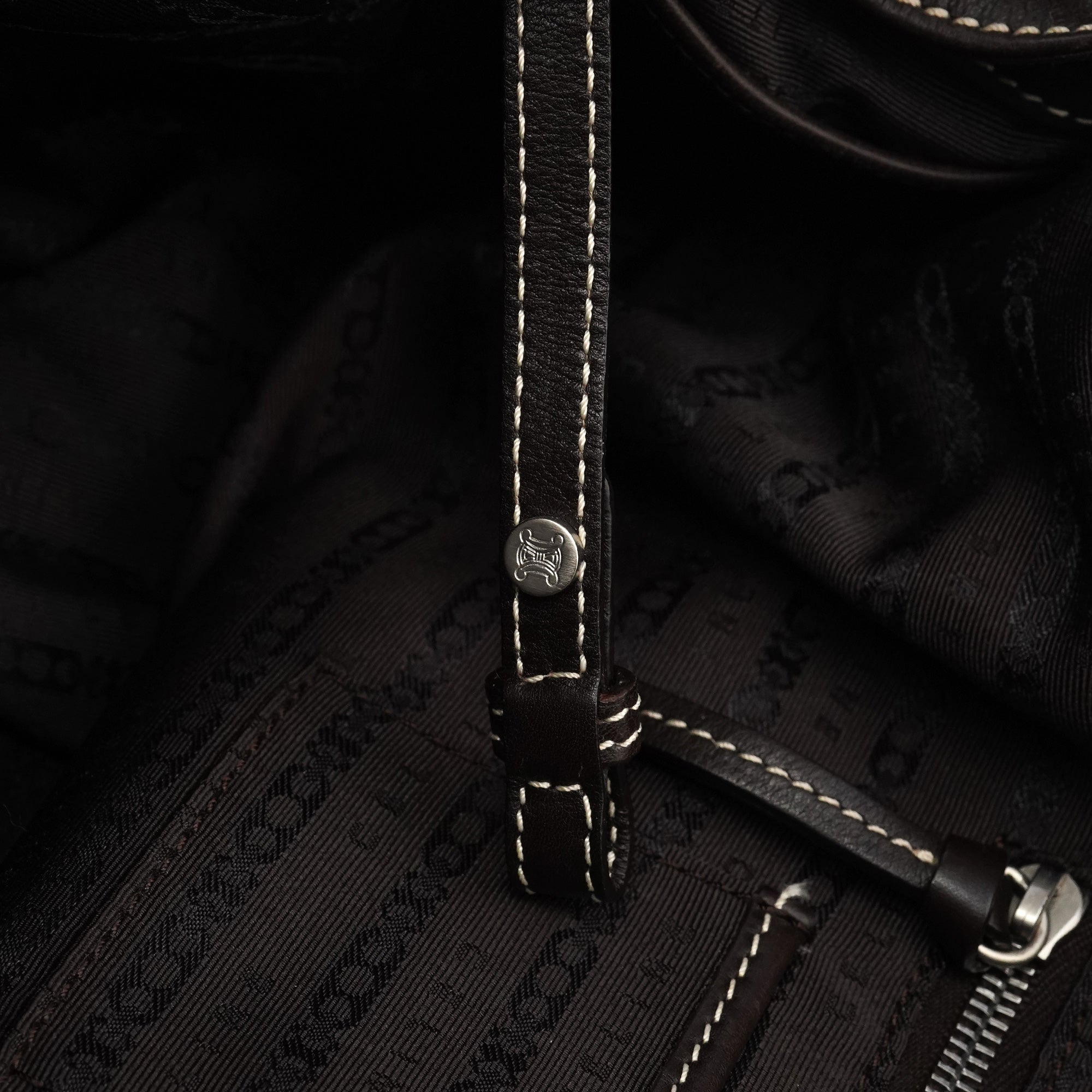 Brown Leather Bittersweet Shoulder Bag