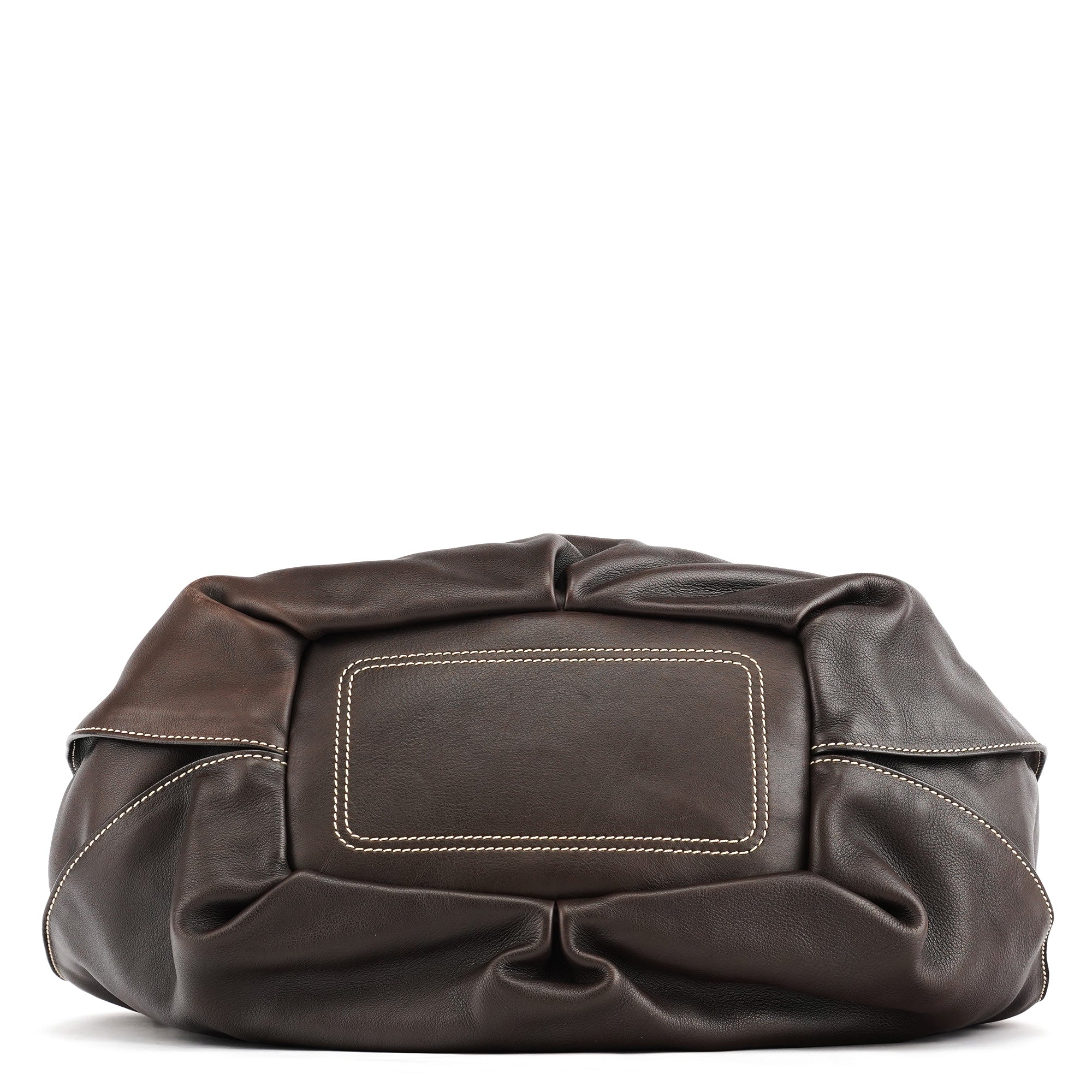 Brown Leather Bittersweet Shoulder Bag