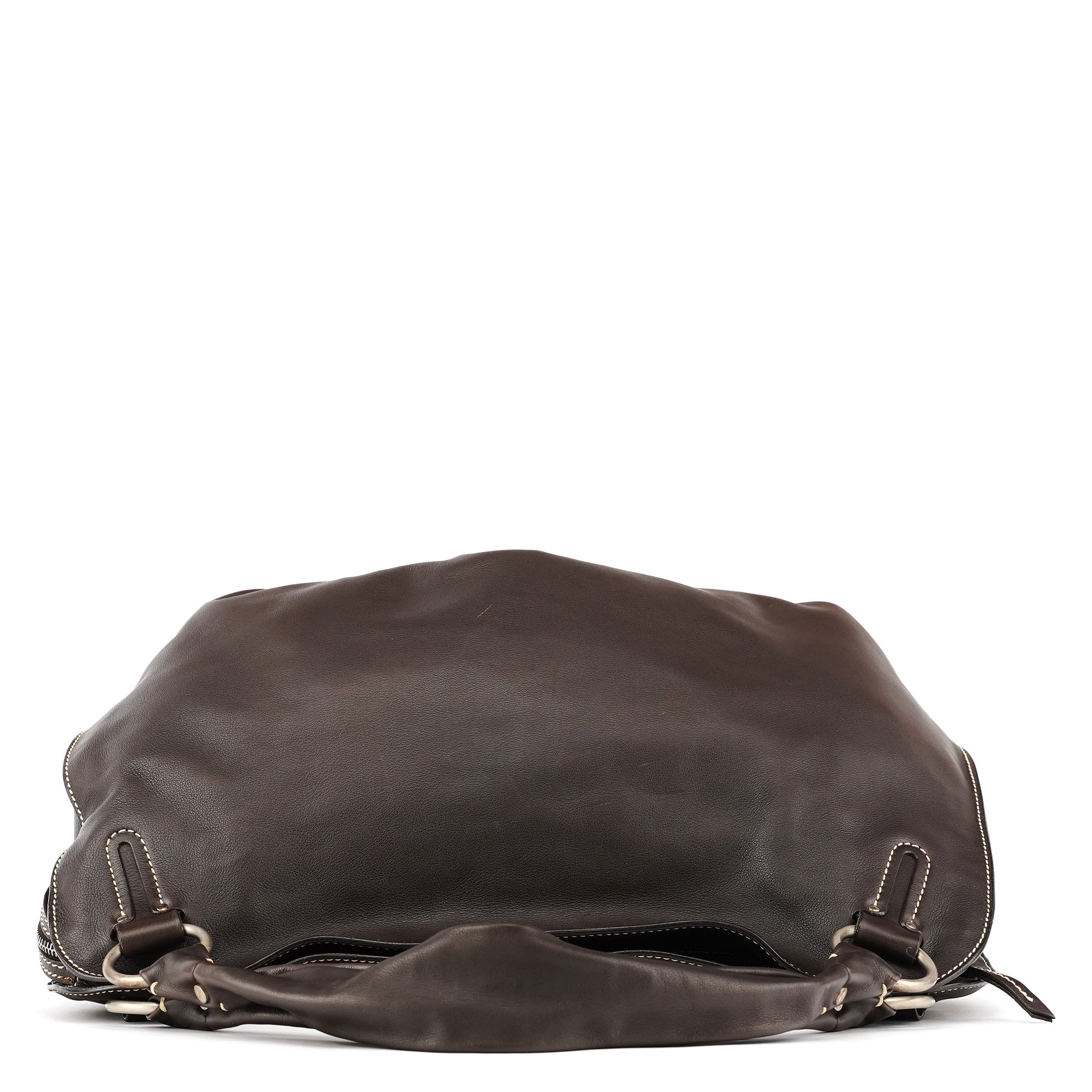 Brown Leather Bittersweet Shoulder Bag