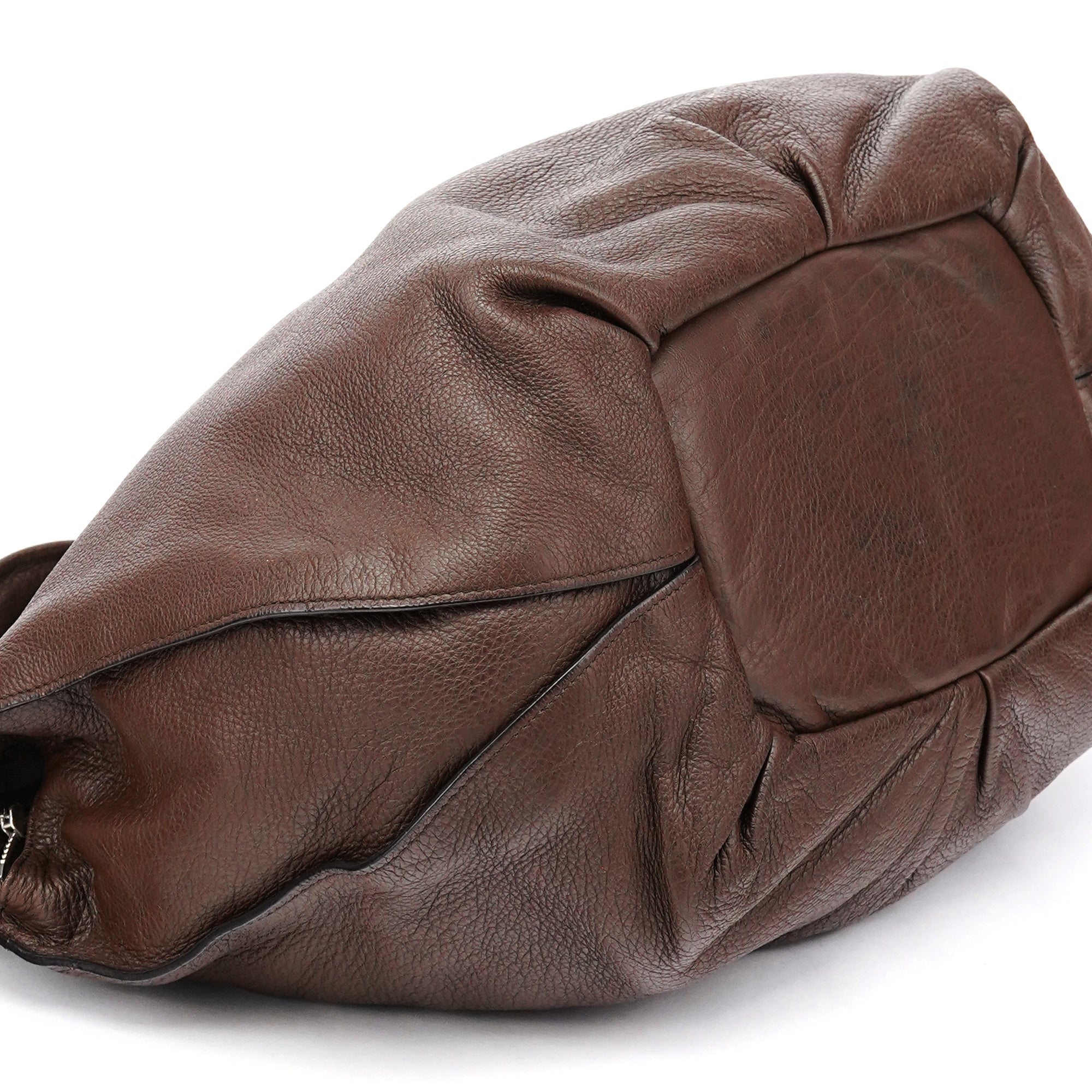 Brown Leather Bittersweet Shoulder Bag