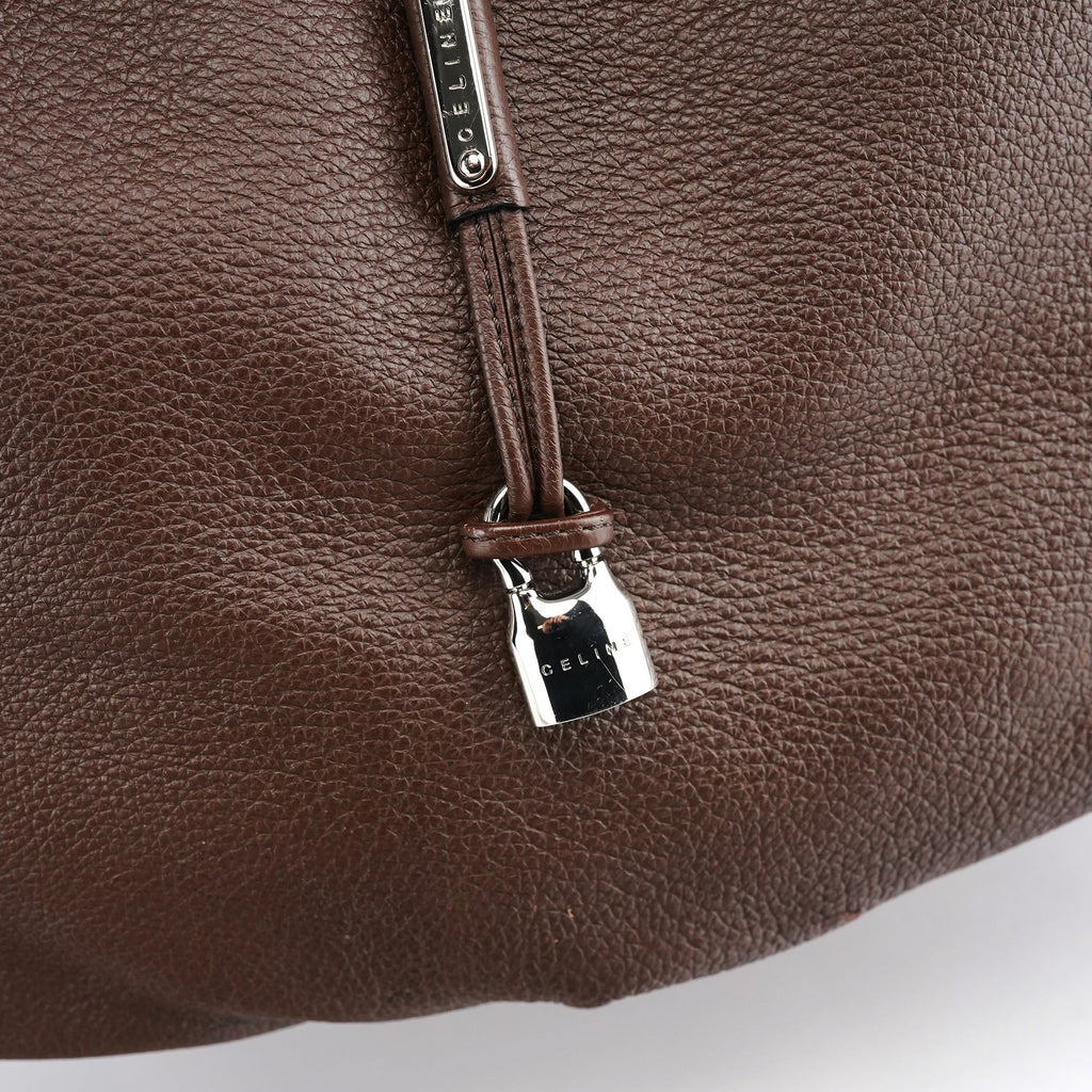 Brown Leather Bittersweet Shoulder Bag