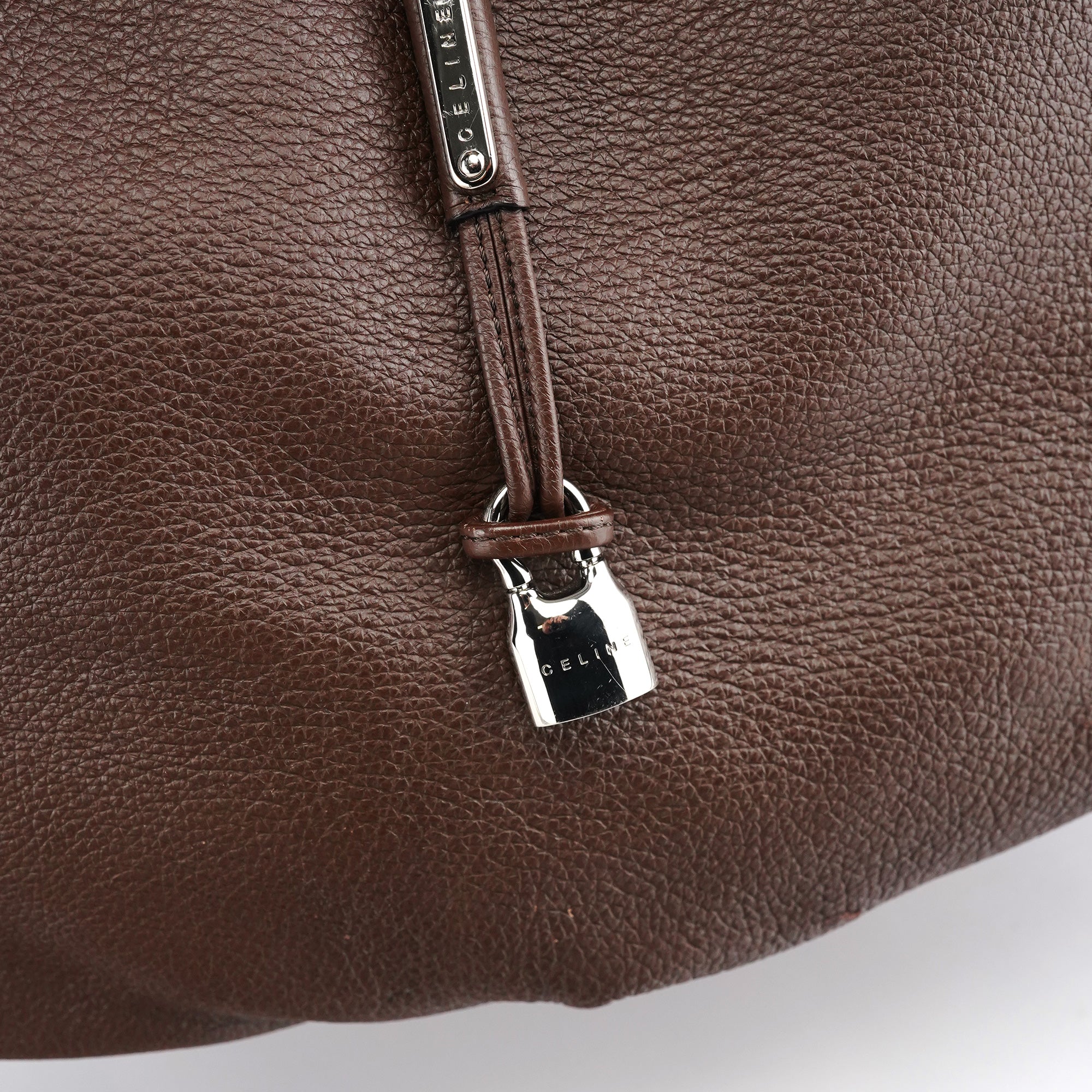 Brown Leather Bittersweet Shoulder Bag