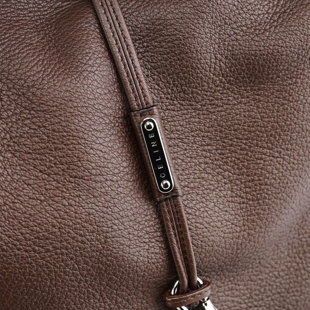 Brown Leather Bittersweet Shoulder Bag