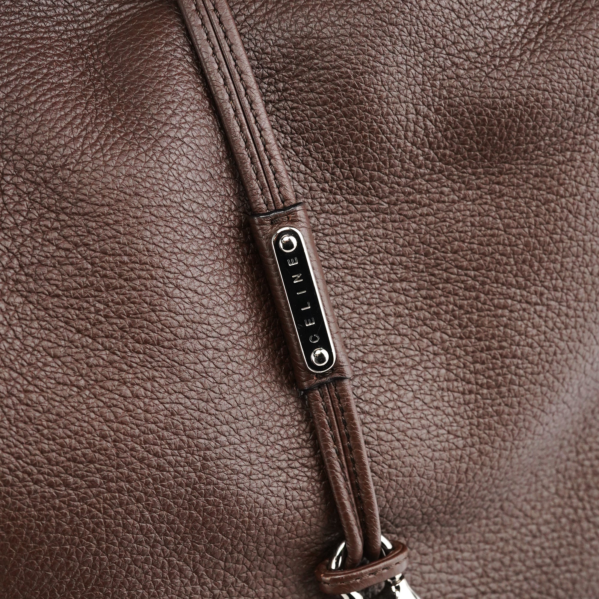 Brown Leather Bittersweet Shoulder Bag