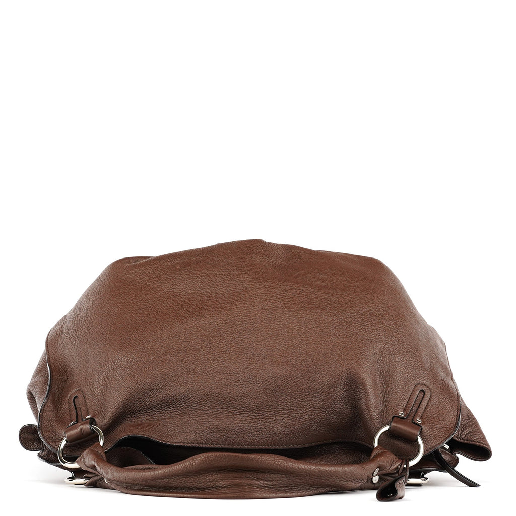 Brown Leather Bittersweet Shoulder Bag