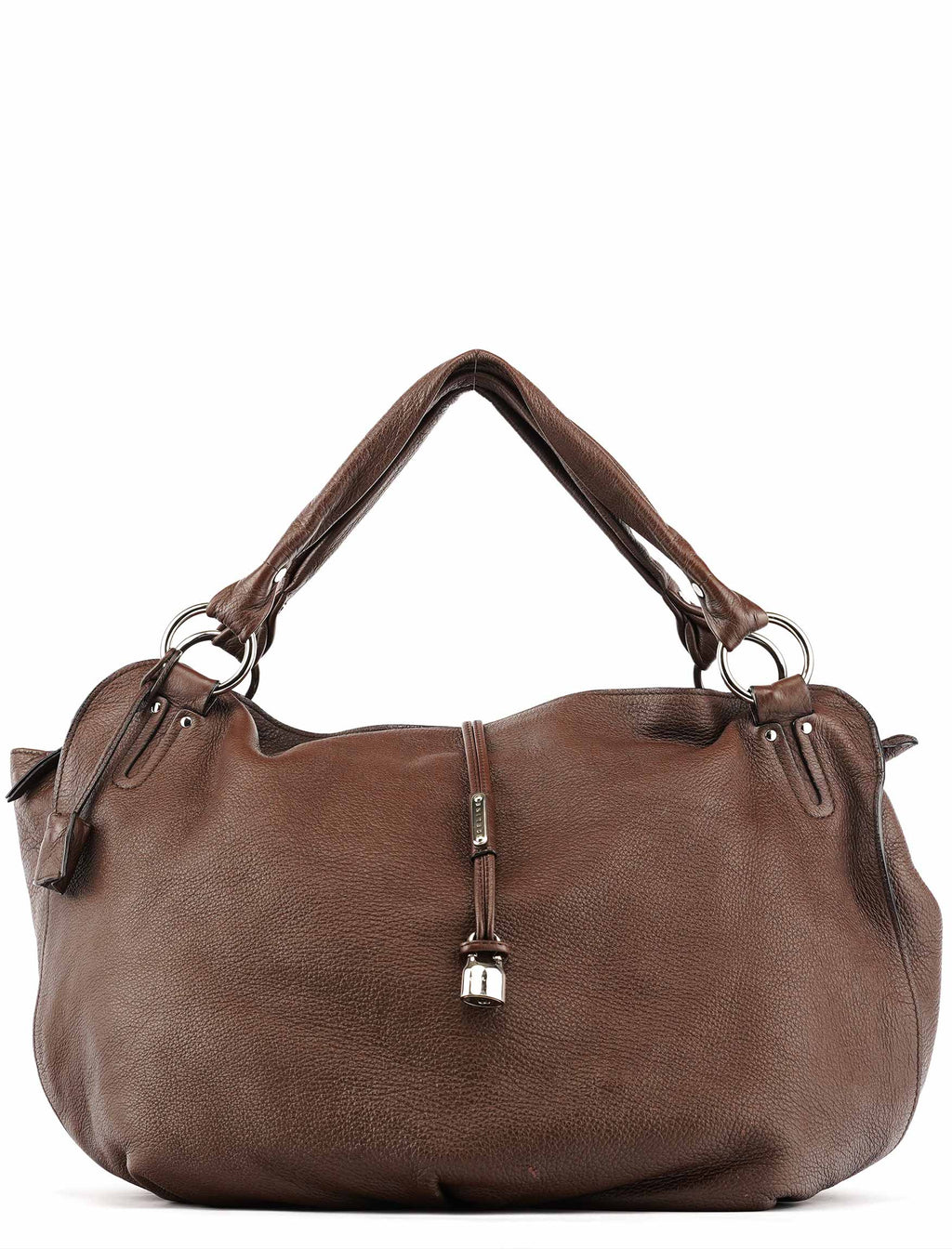 Brown Leather Bittersweet Shoulder Bag