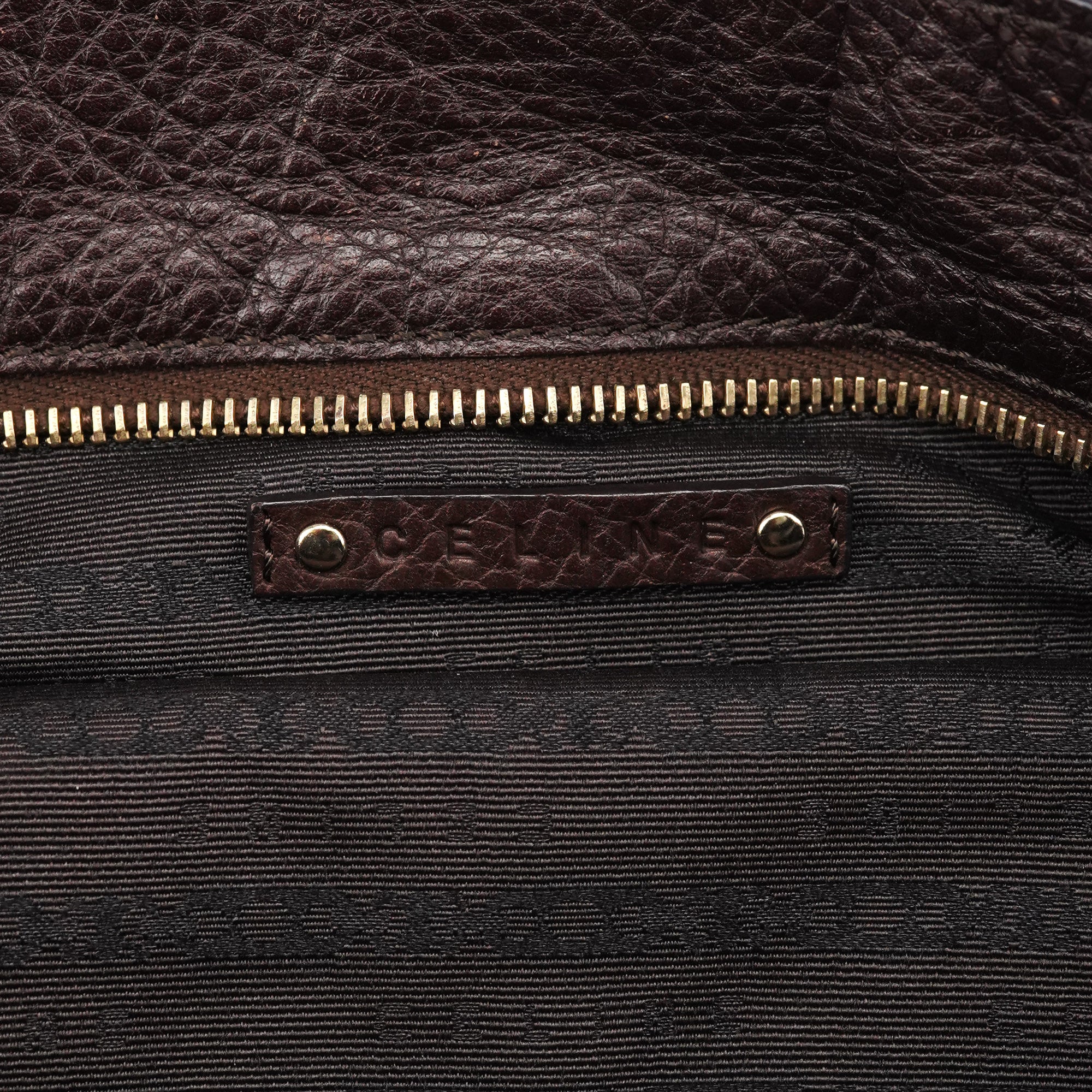Brown Leather Bittersweet Shoulder Bag