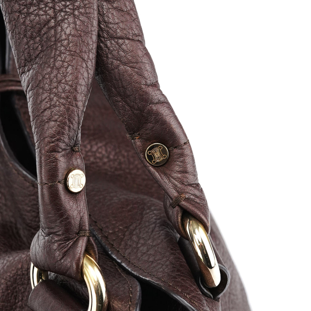 Brown Leather Bittersweet Shoulder Bag