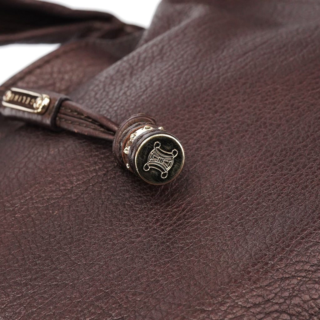 Brown Leather Bittersweet Shoulder Bag