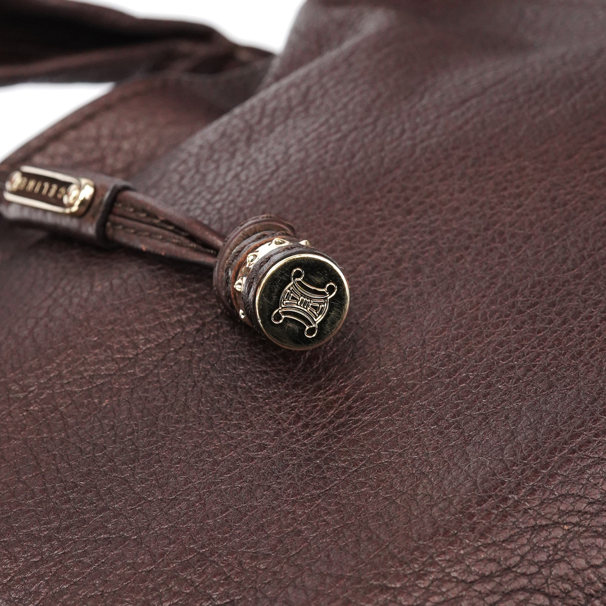 Brown Leather Bittersweet Shoulder Bag