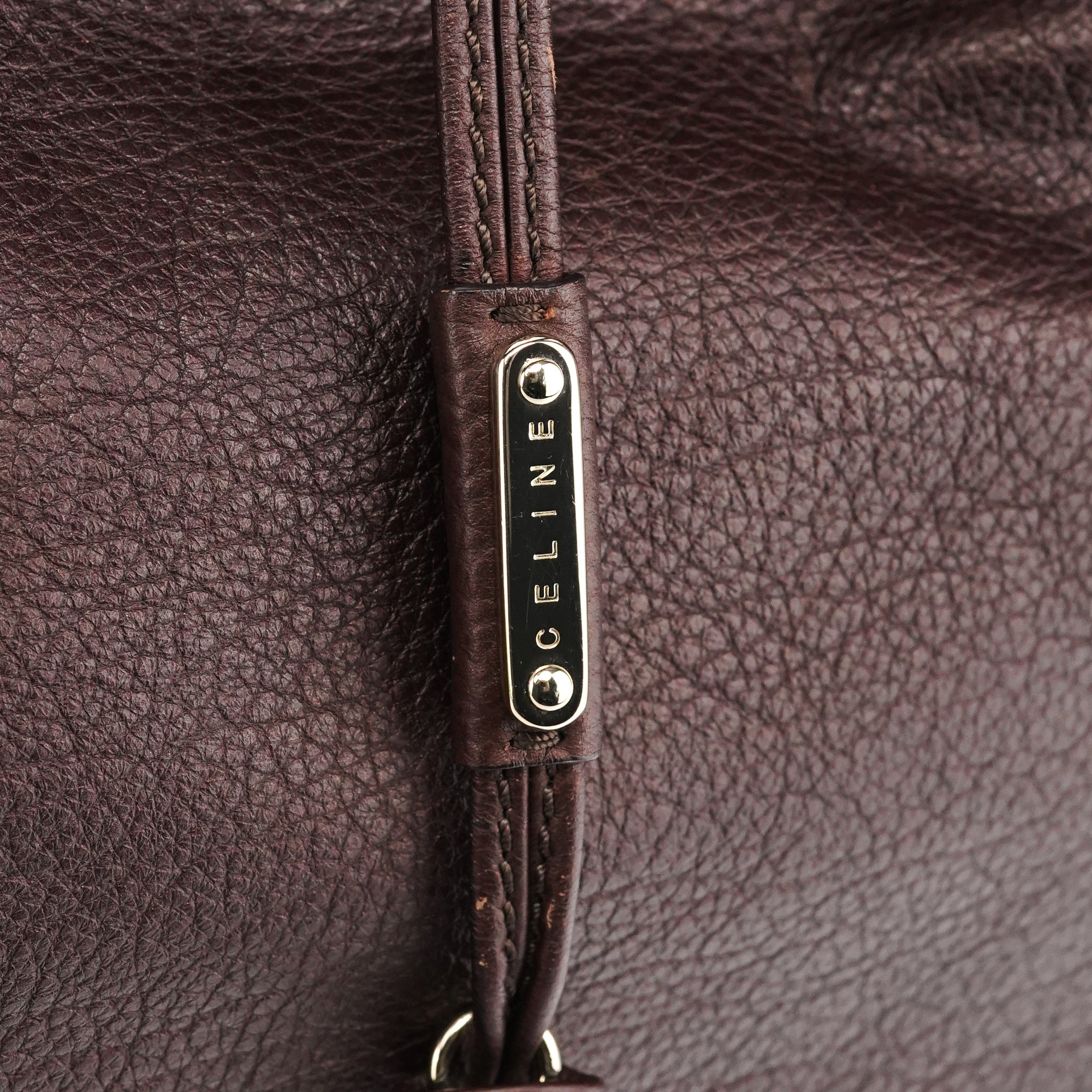 Brown Leather Bittersweet Shoulder Bag