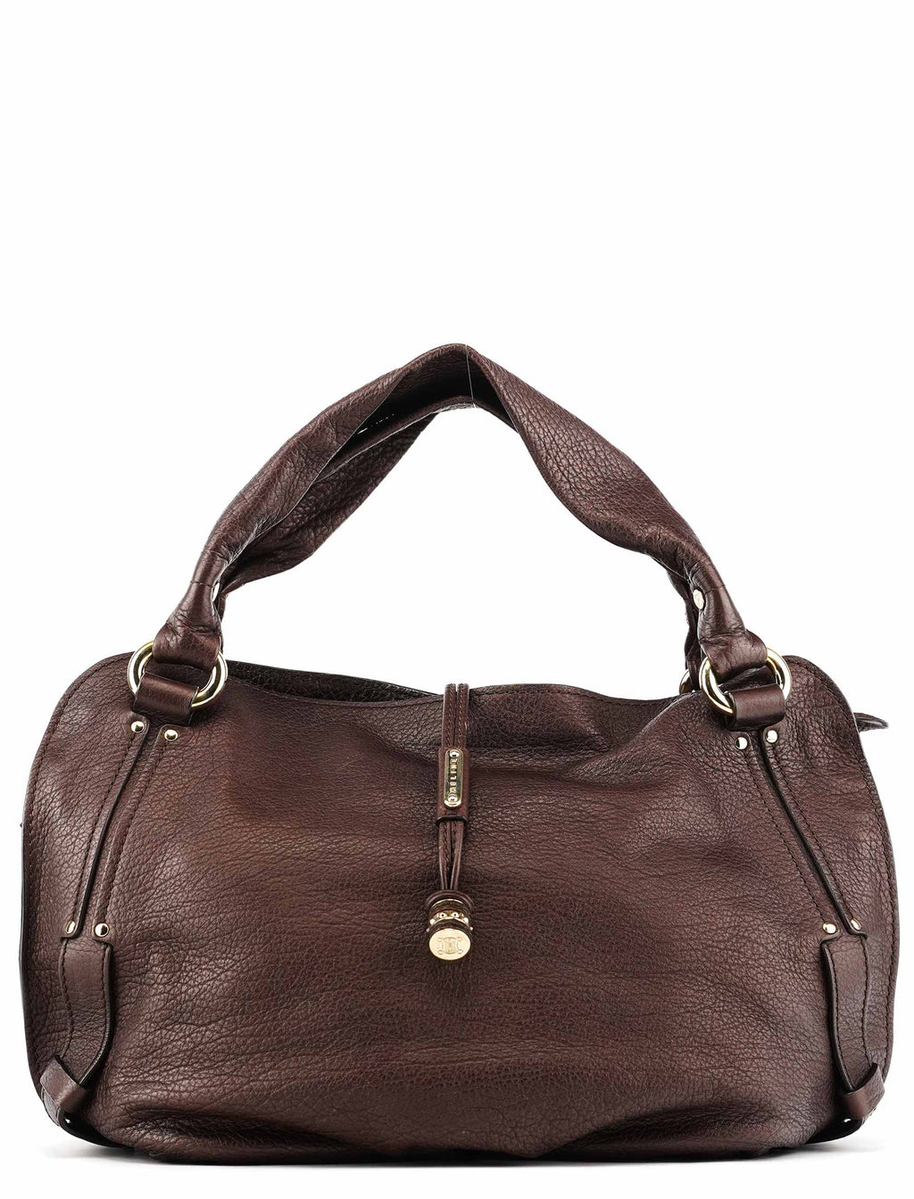Brown Leather Bittersweet Shoulder Bag