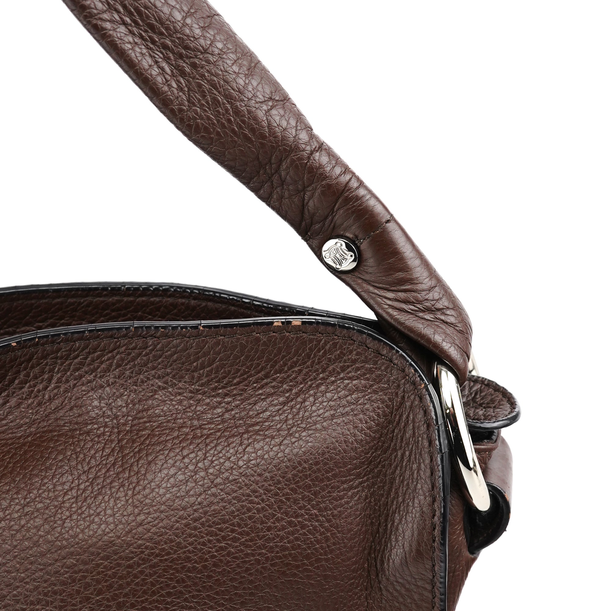 Brown Leather Bittersweet Shoulder Bag