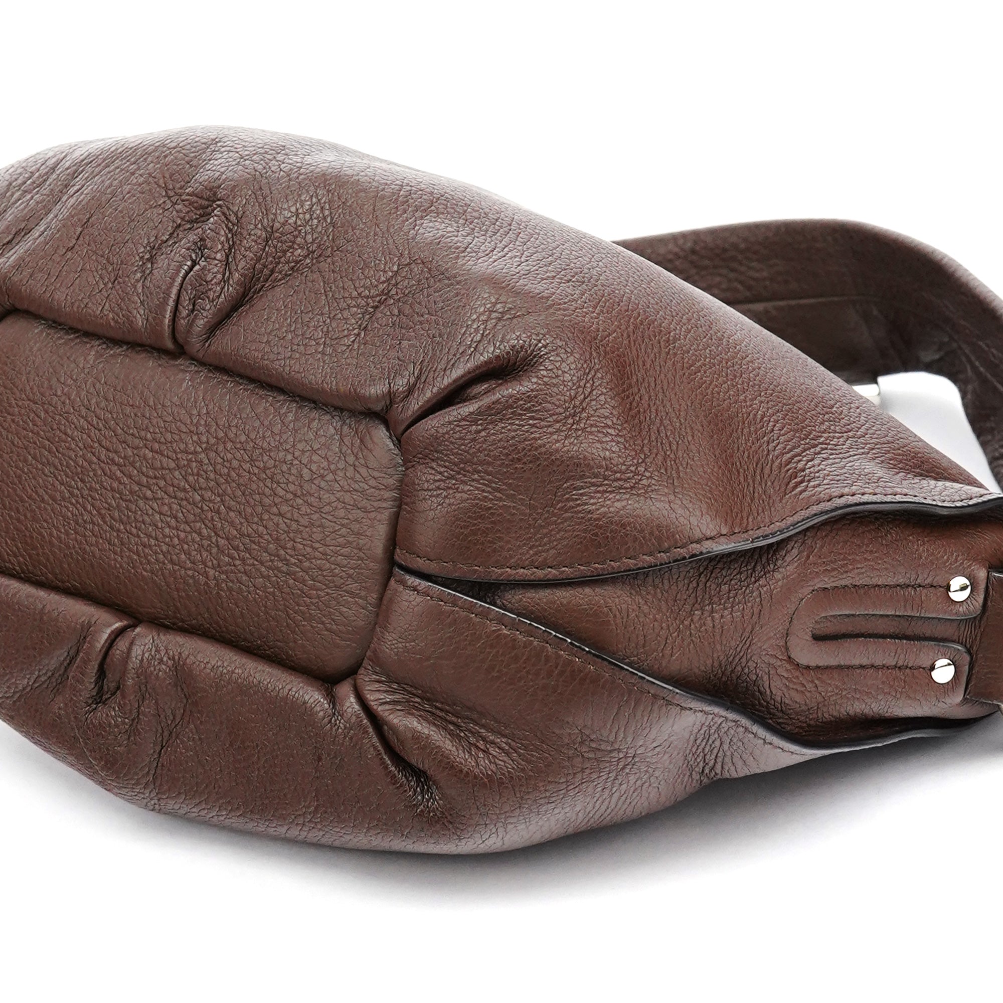 Brown Leather Bittersweet Shoulder Bag