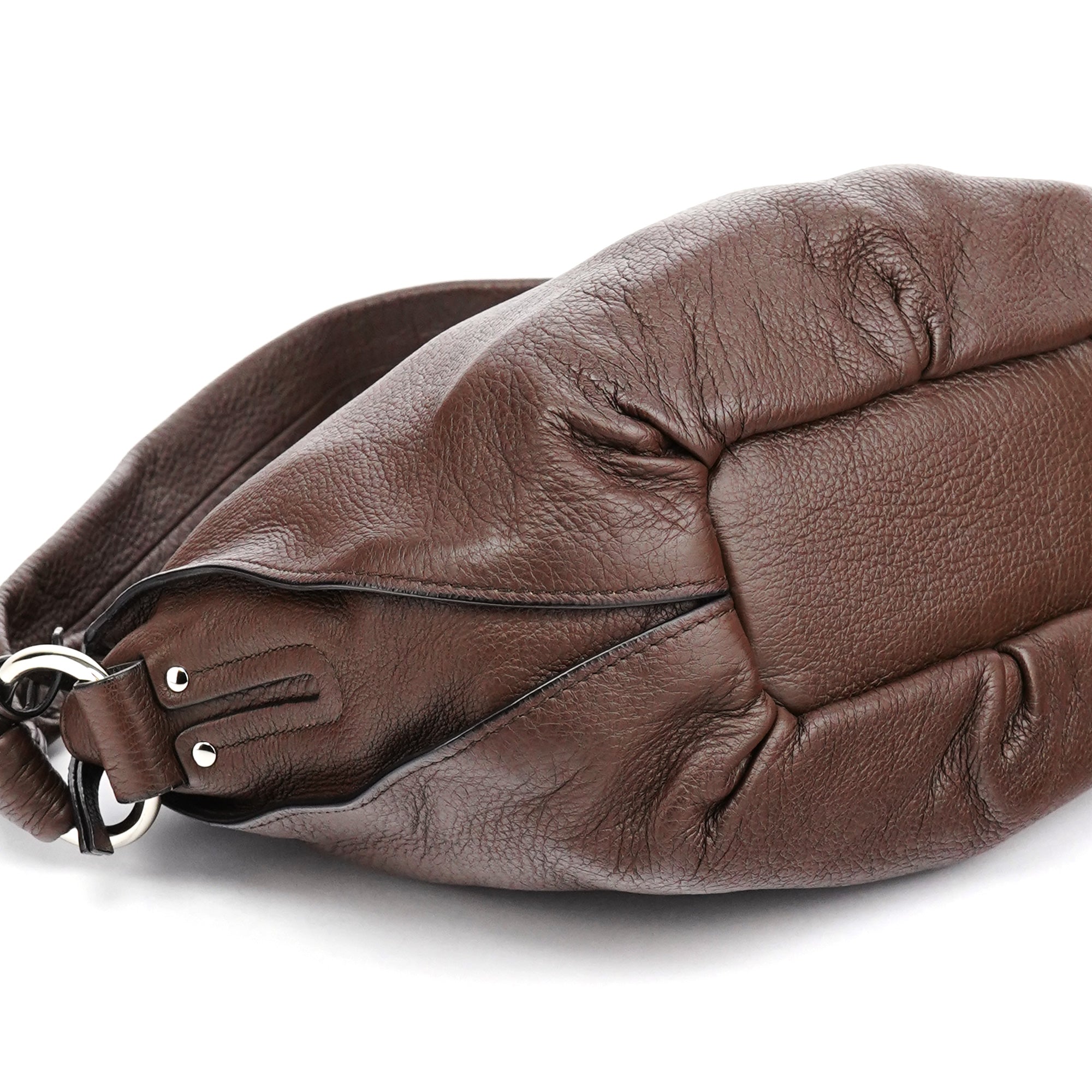 Brown Leather Bittersweet Shoulder Bag