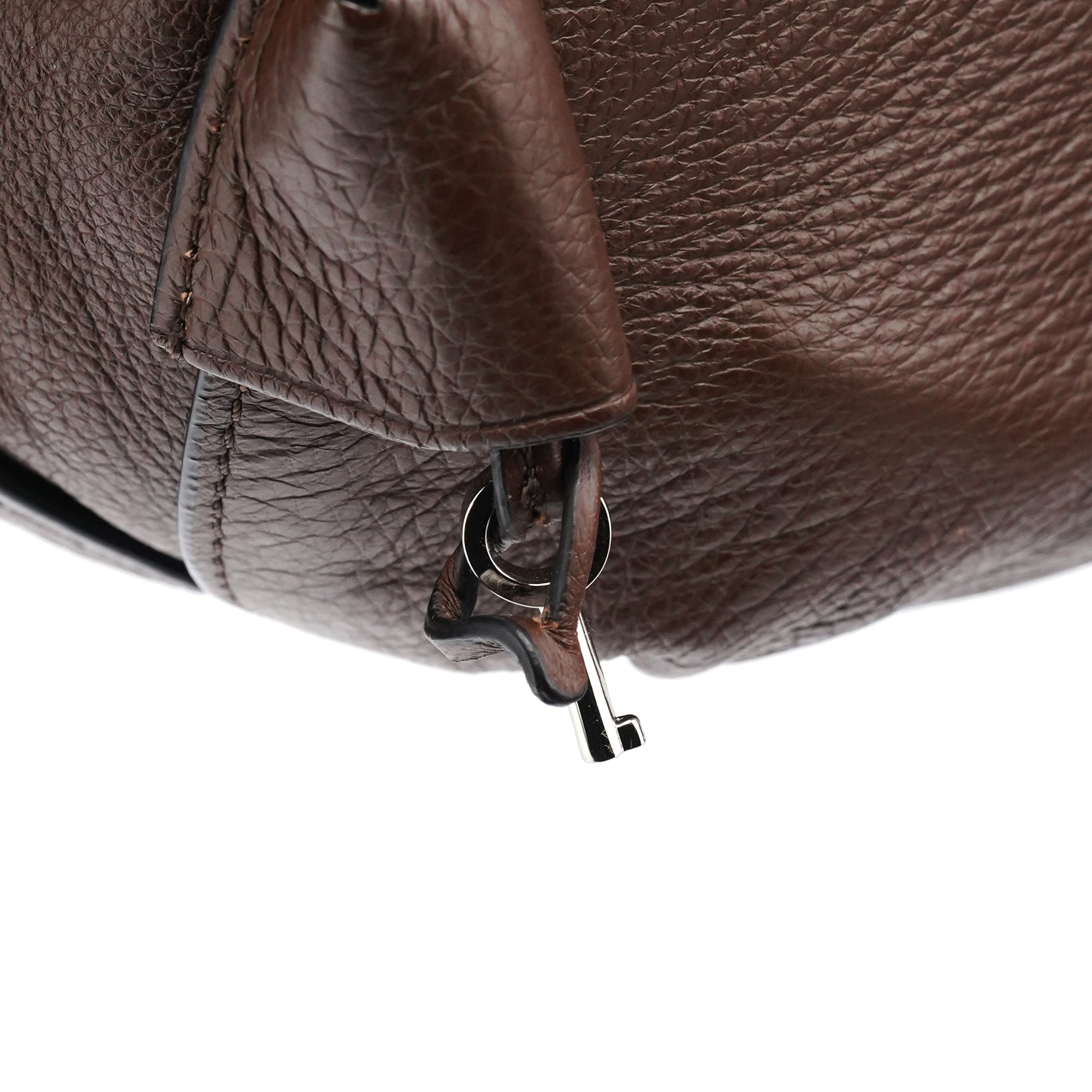 Brown Leather Bittersweet Shoulder Bag