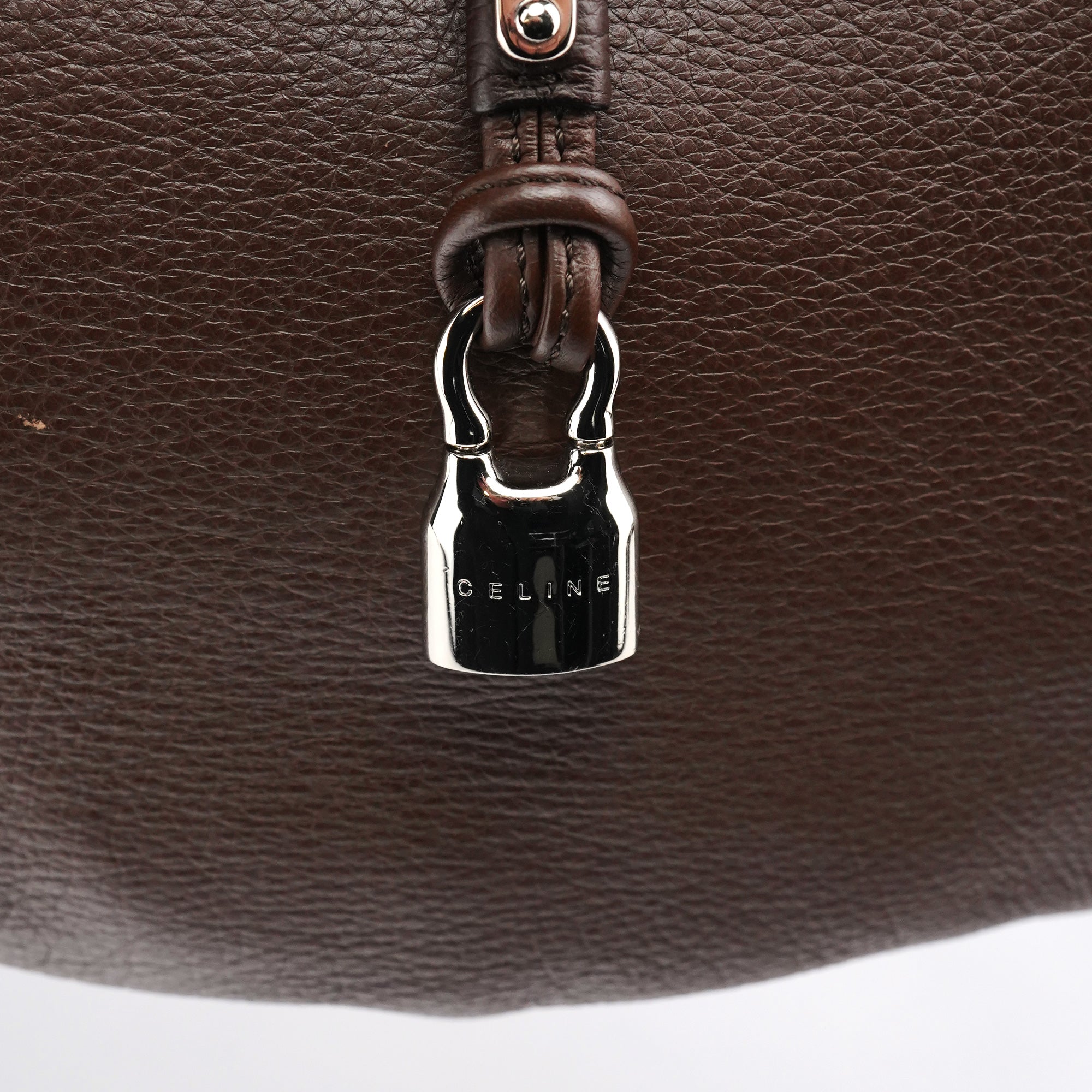 Brown Leather Bittersweet Shoulder Bag