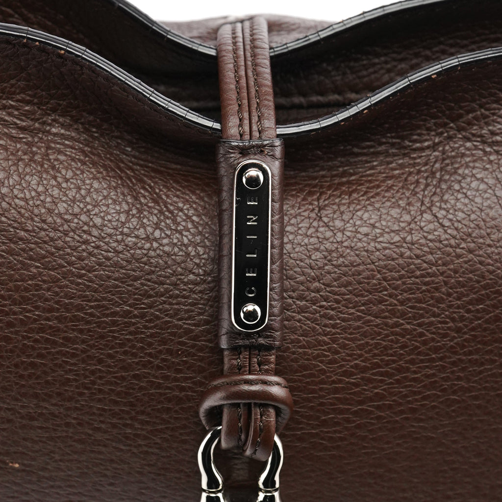 Brown Leather Bittersweet Shoulder Bag
